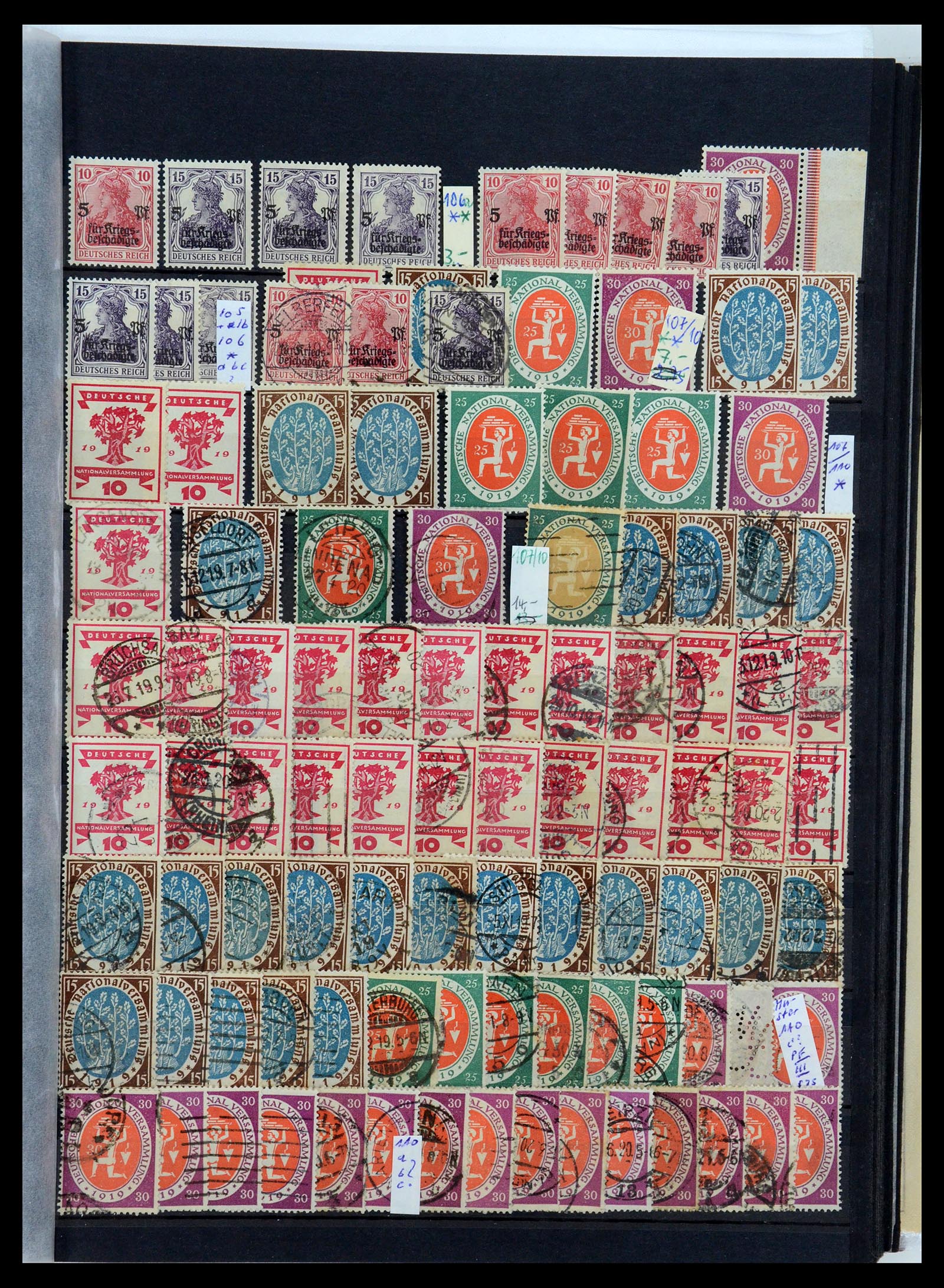 35360 026 - Postzegelverzameling 35360 Duitse Rijk 1872-1945.