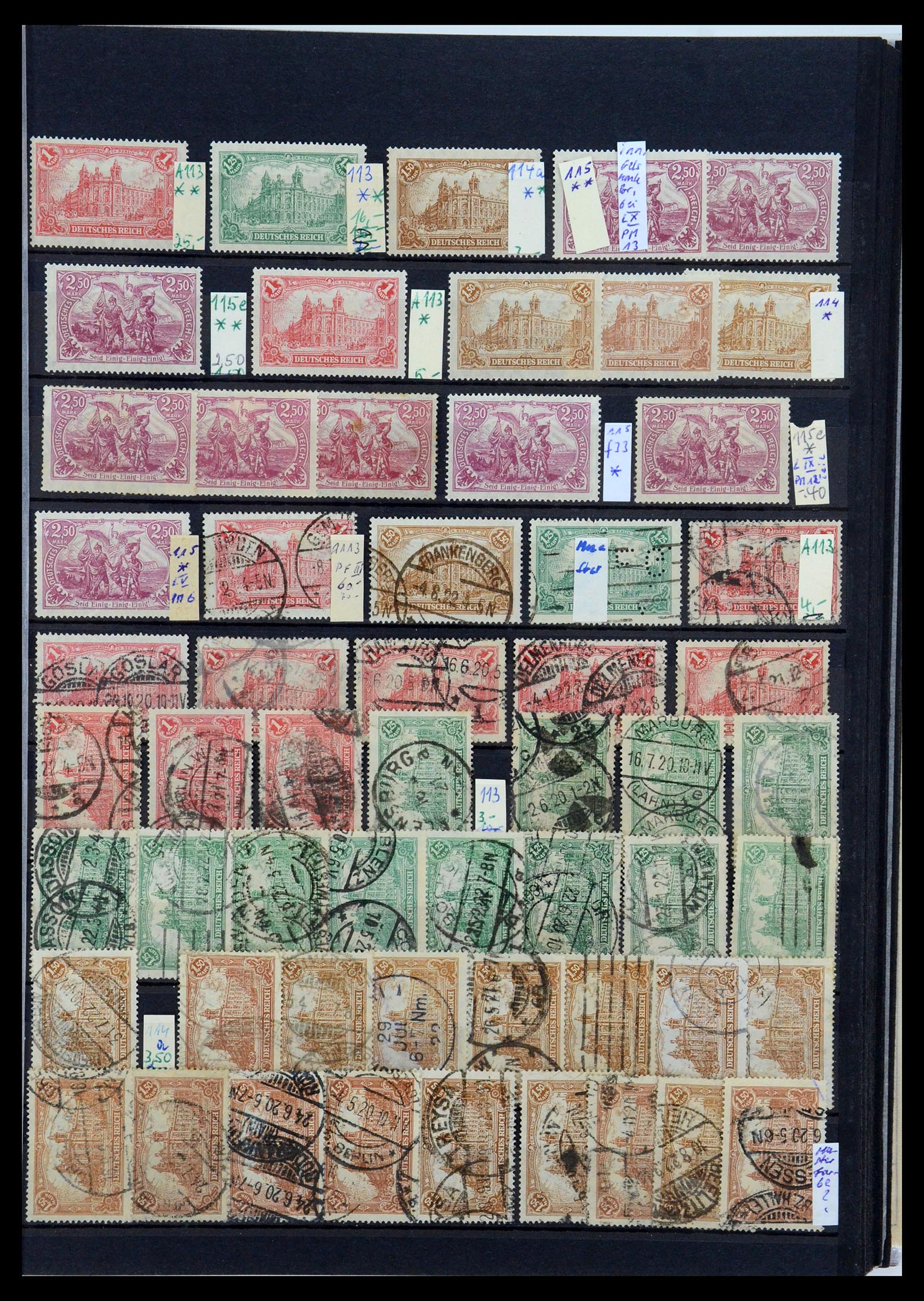 35360 031 - Stamp Collection 35360 German Reich 1872-1945.