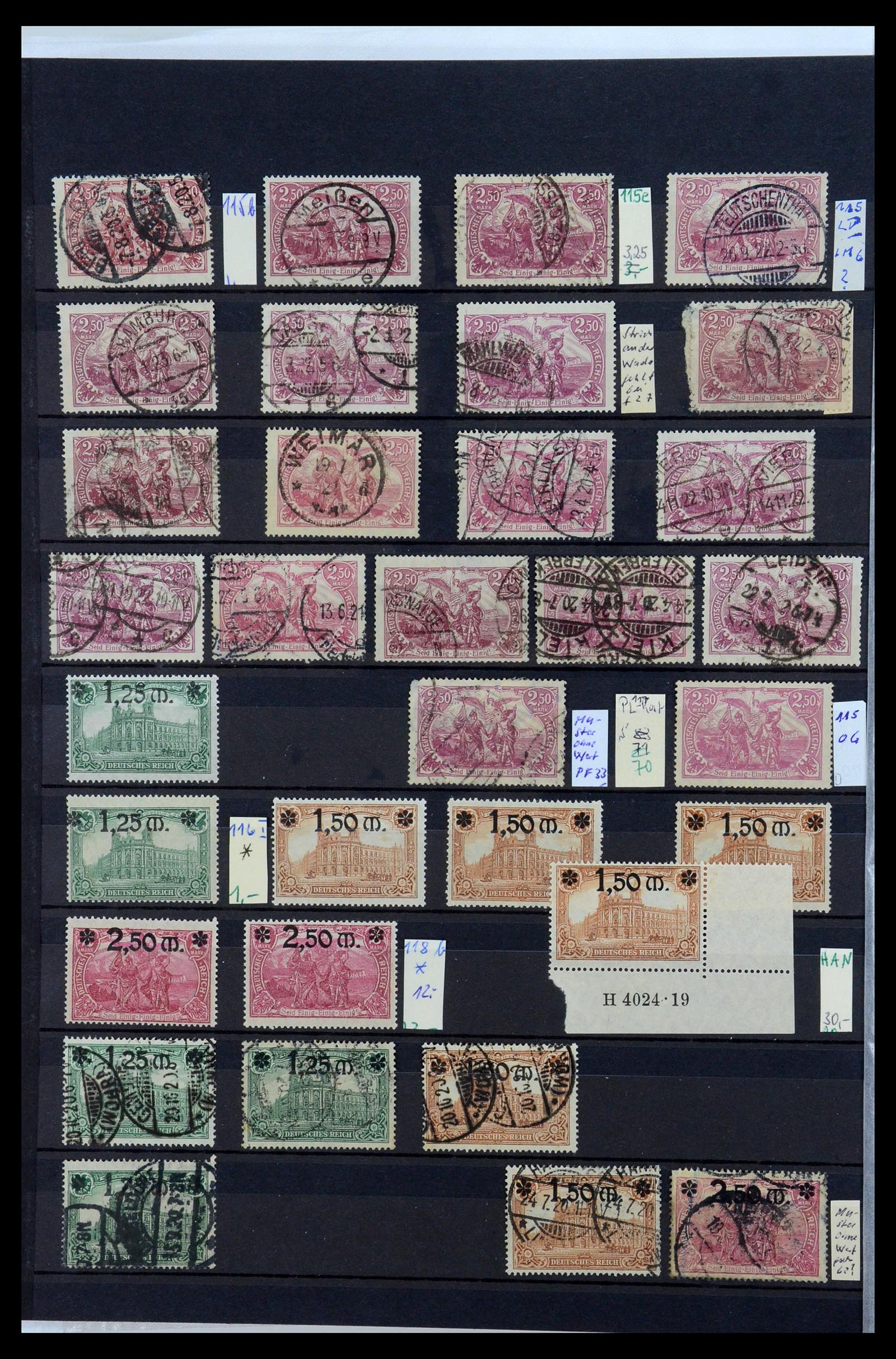 35360 032 - Stamp Collection 35360 German Reich 1872-1945.