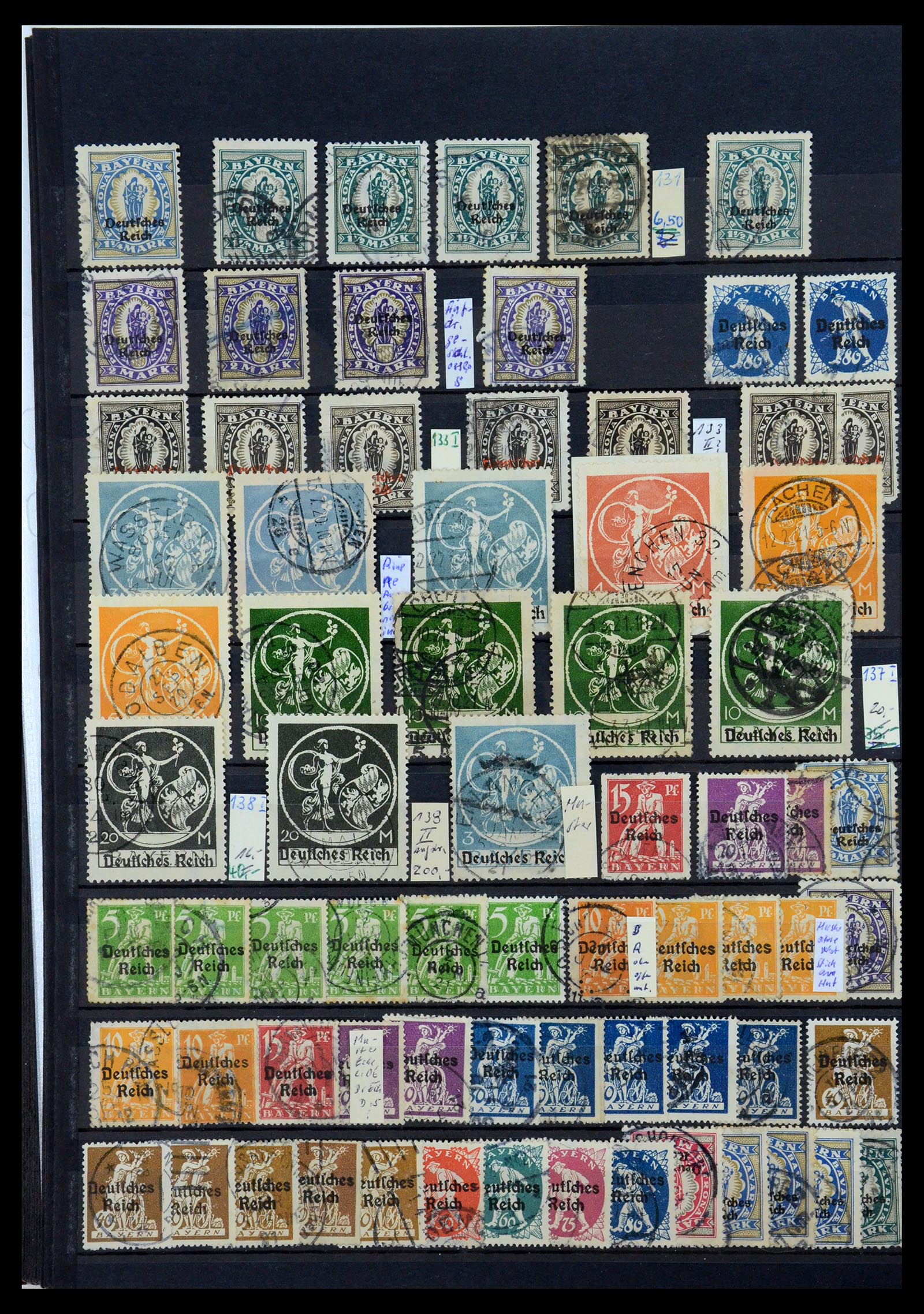 35360 036 - Stamp Collection 35360 German Reich 1872-1945.