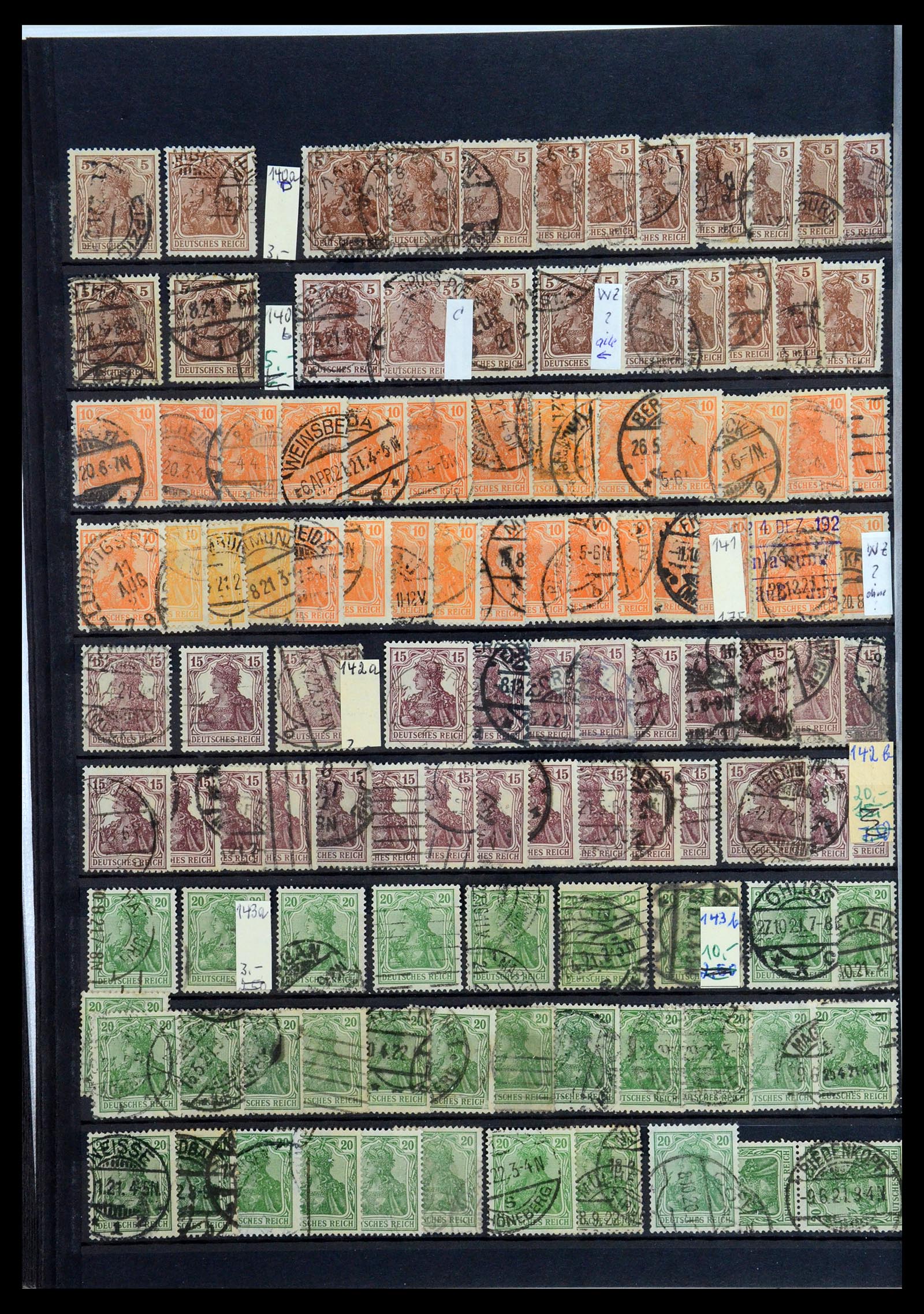 35360 038 - Postzegelverzameling 35360 Duitse Rijk 1872-1945.