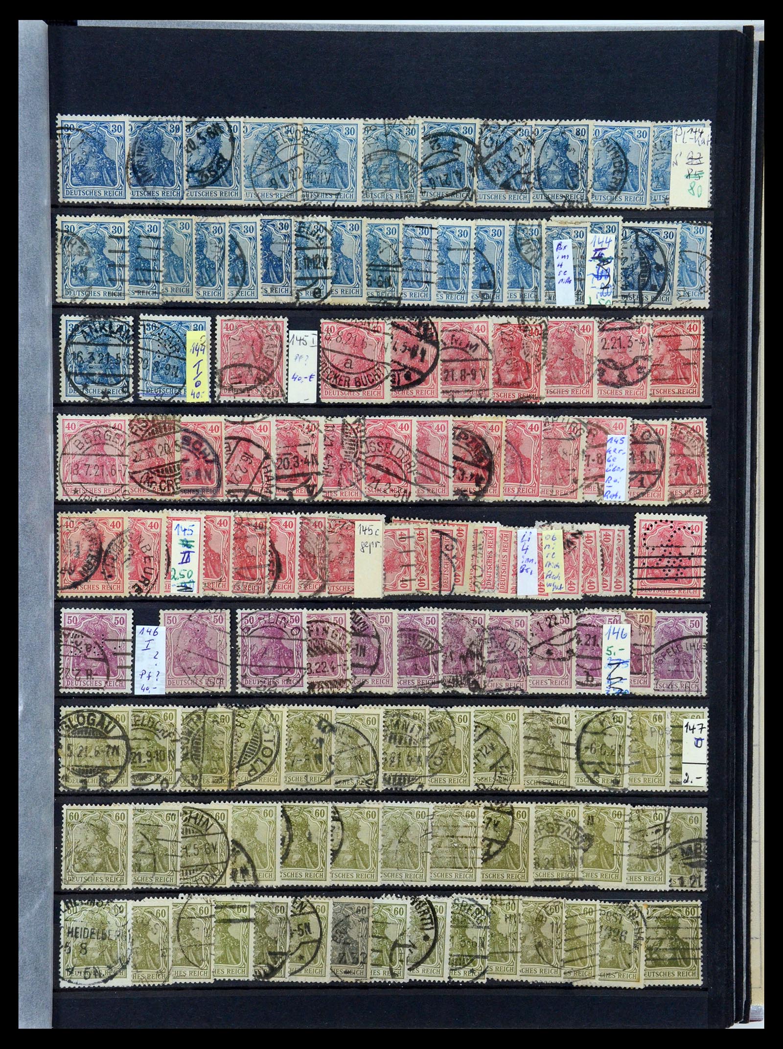 35360 039 - Postzegelverzameling 35360 Duitse Rijk 1872-1945.