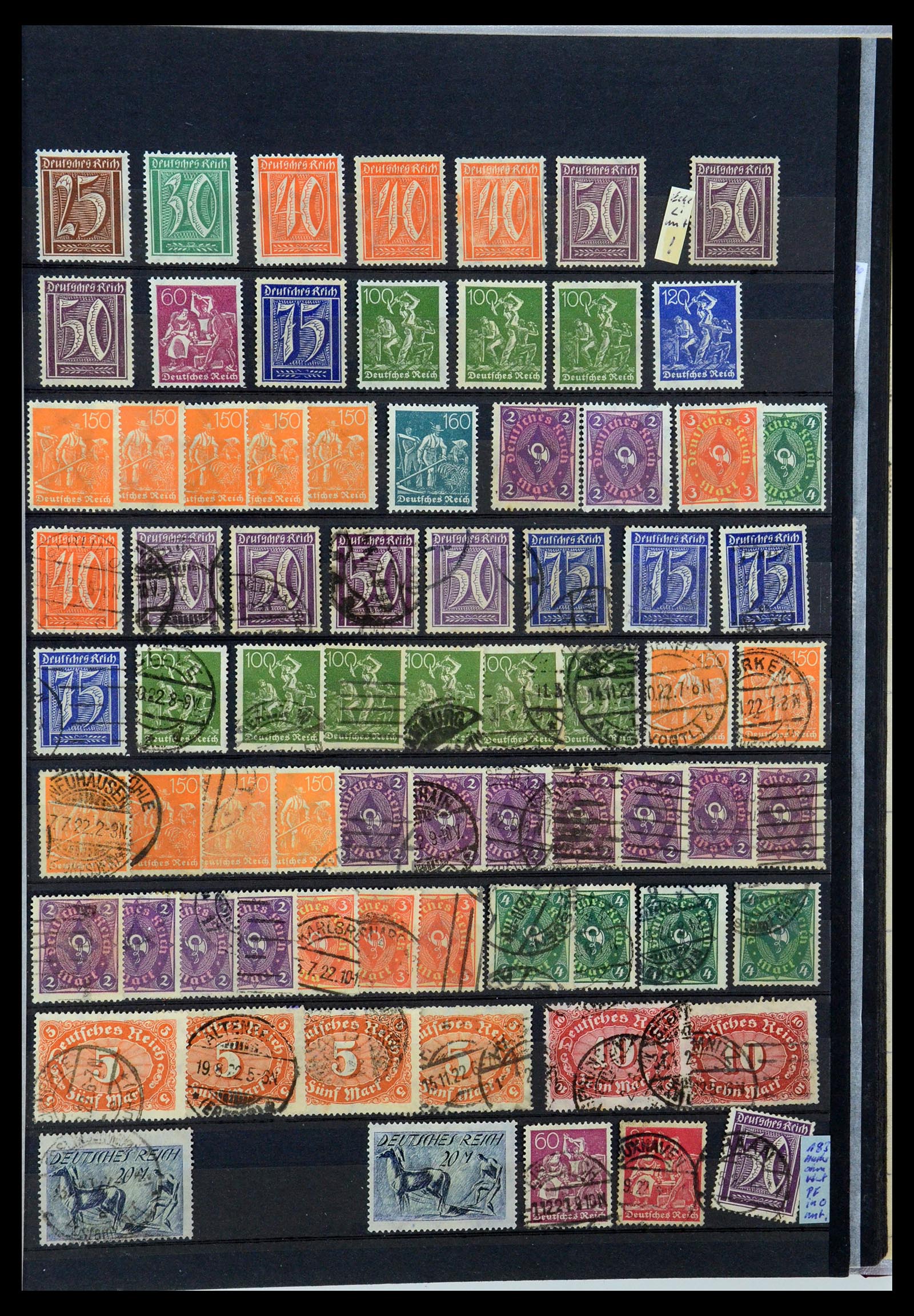 35360 053 - Stamp Collection 35360 German Reich 1872-1945.