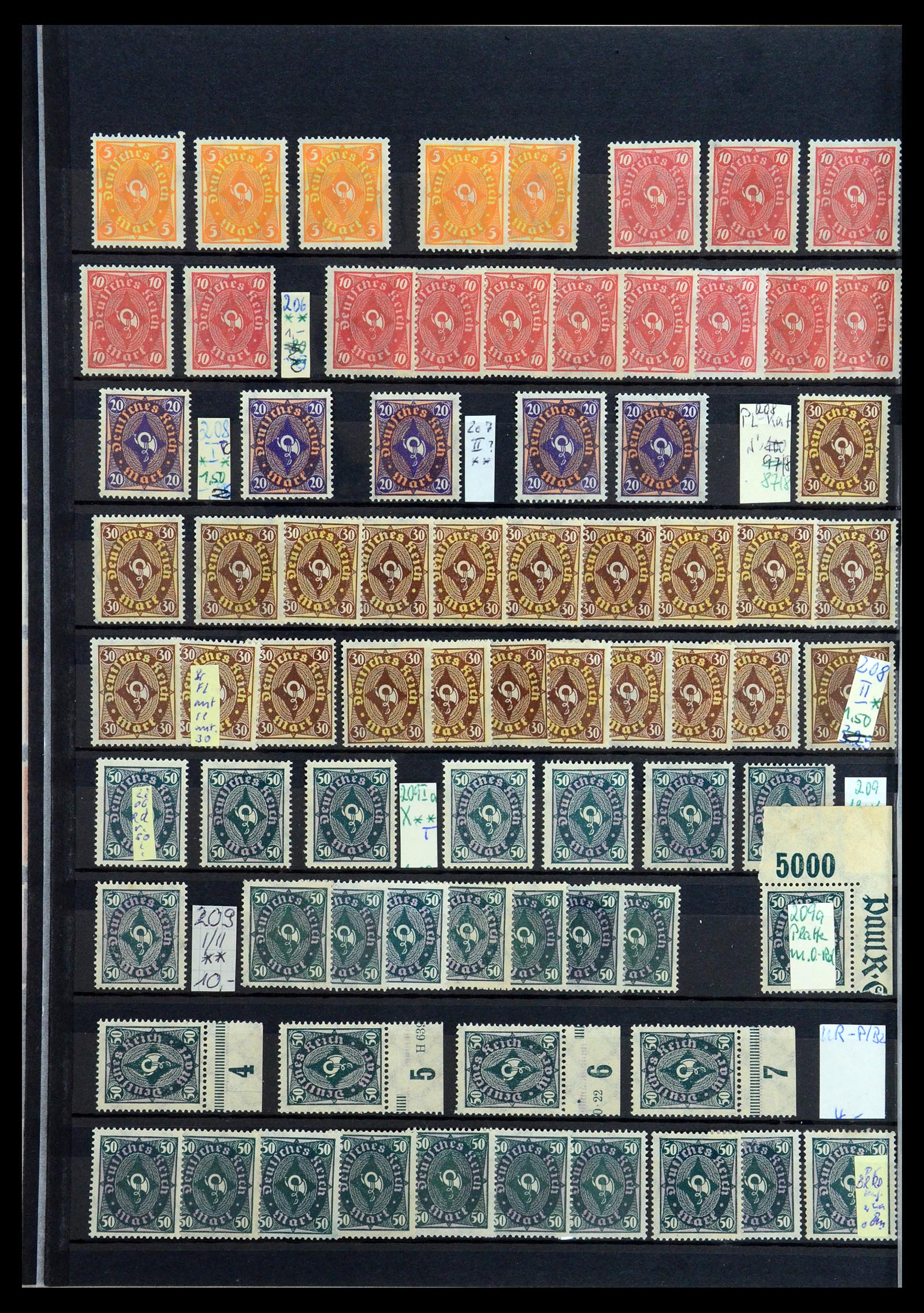 35360 059 - Stamp Collection 35360 German Reich 1872-1945.