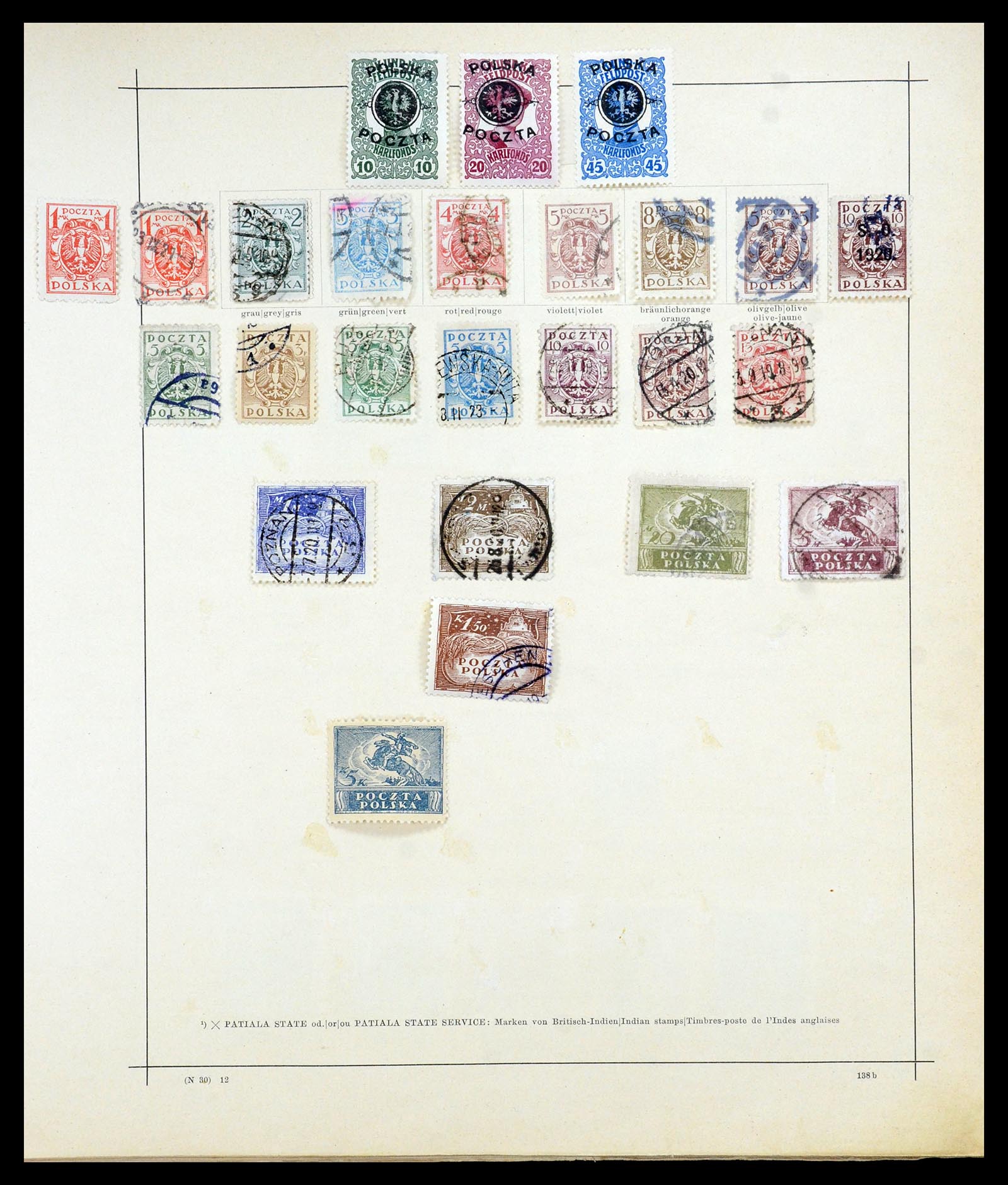 35366 001 - Postzegelverzameling 35366 Europese landen 1867-1940.