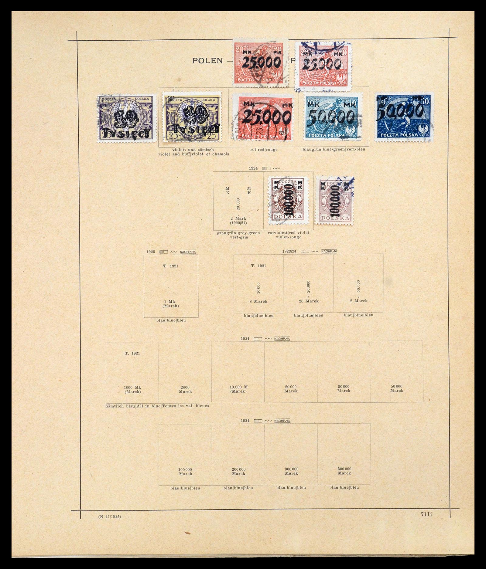 35366 005 - Postzegelverzameling 35366 Europese landen 1867-1940.