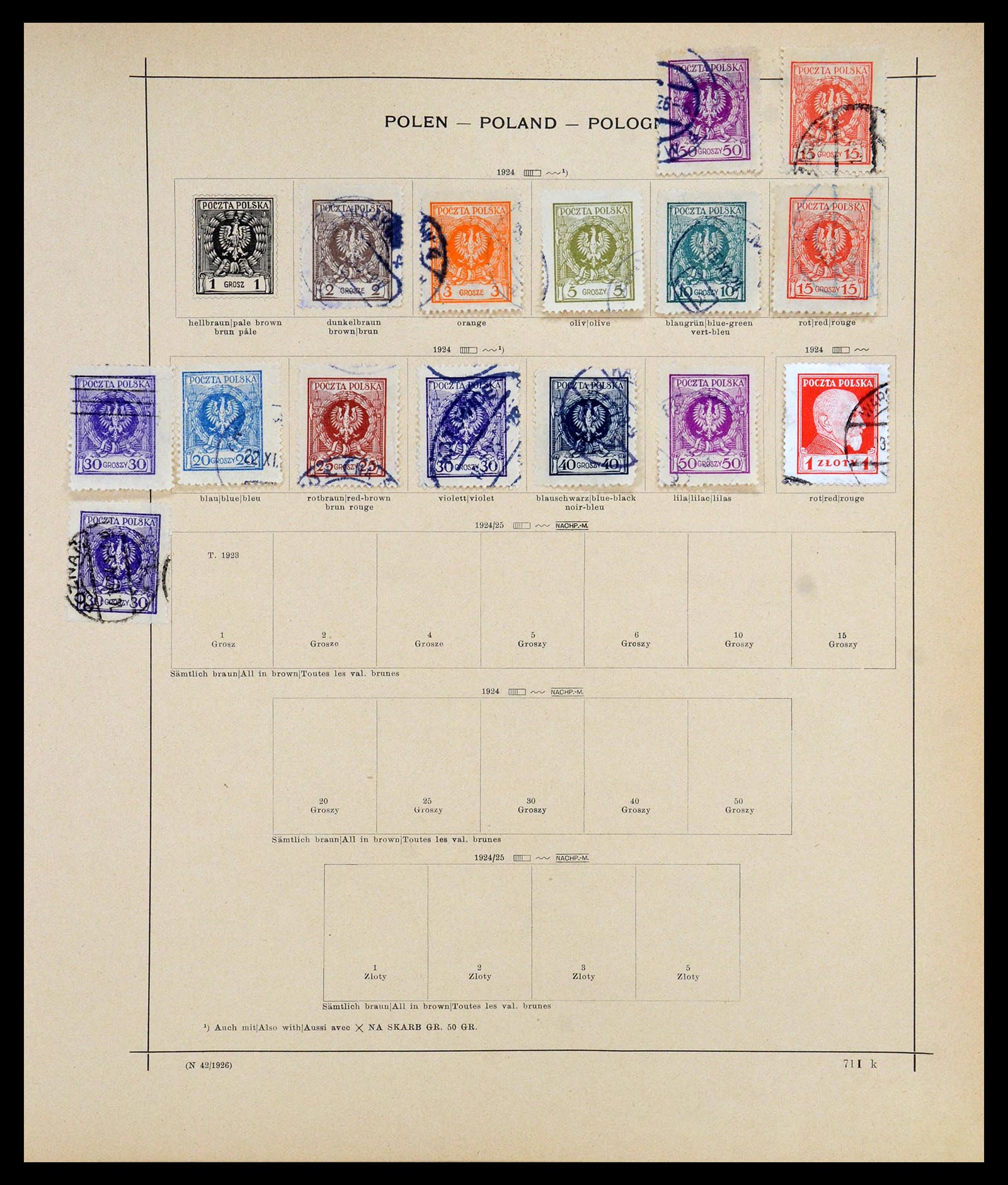 35366 006 - Postzegelverzameling 35366 Europese landen 1867-1940.