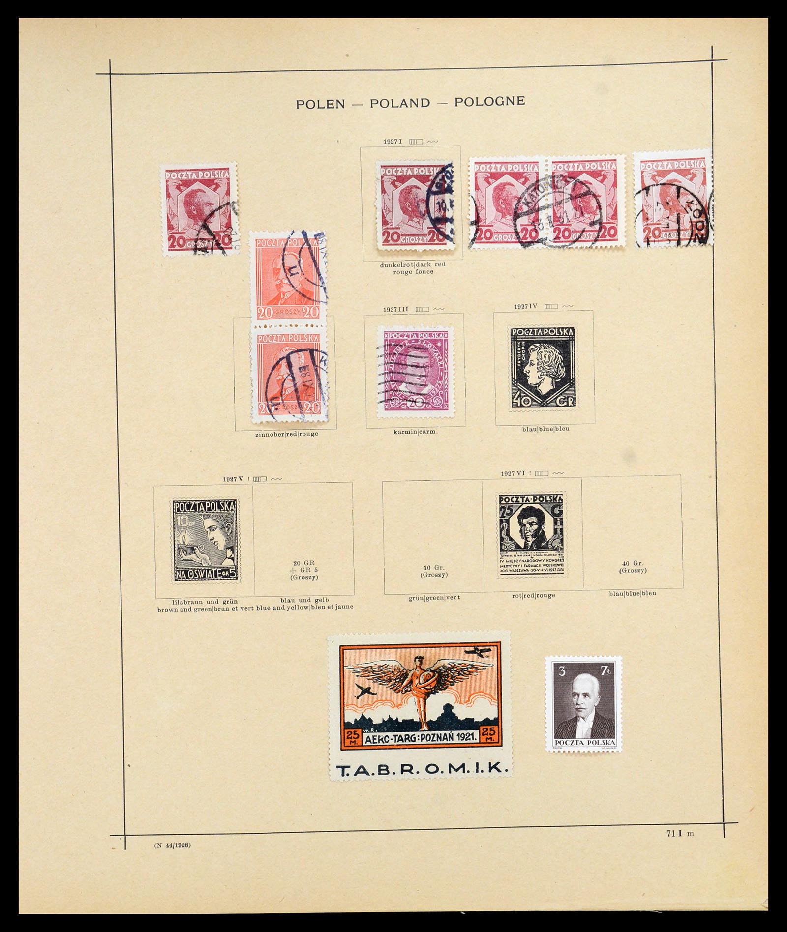 35366 008 - Postzegelverzameling 35366 Europese landen 1867-1940.