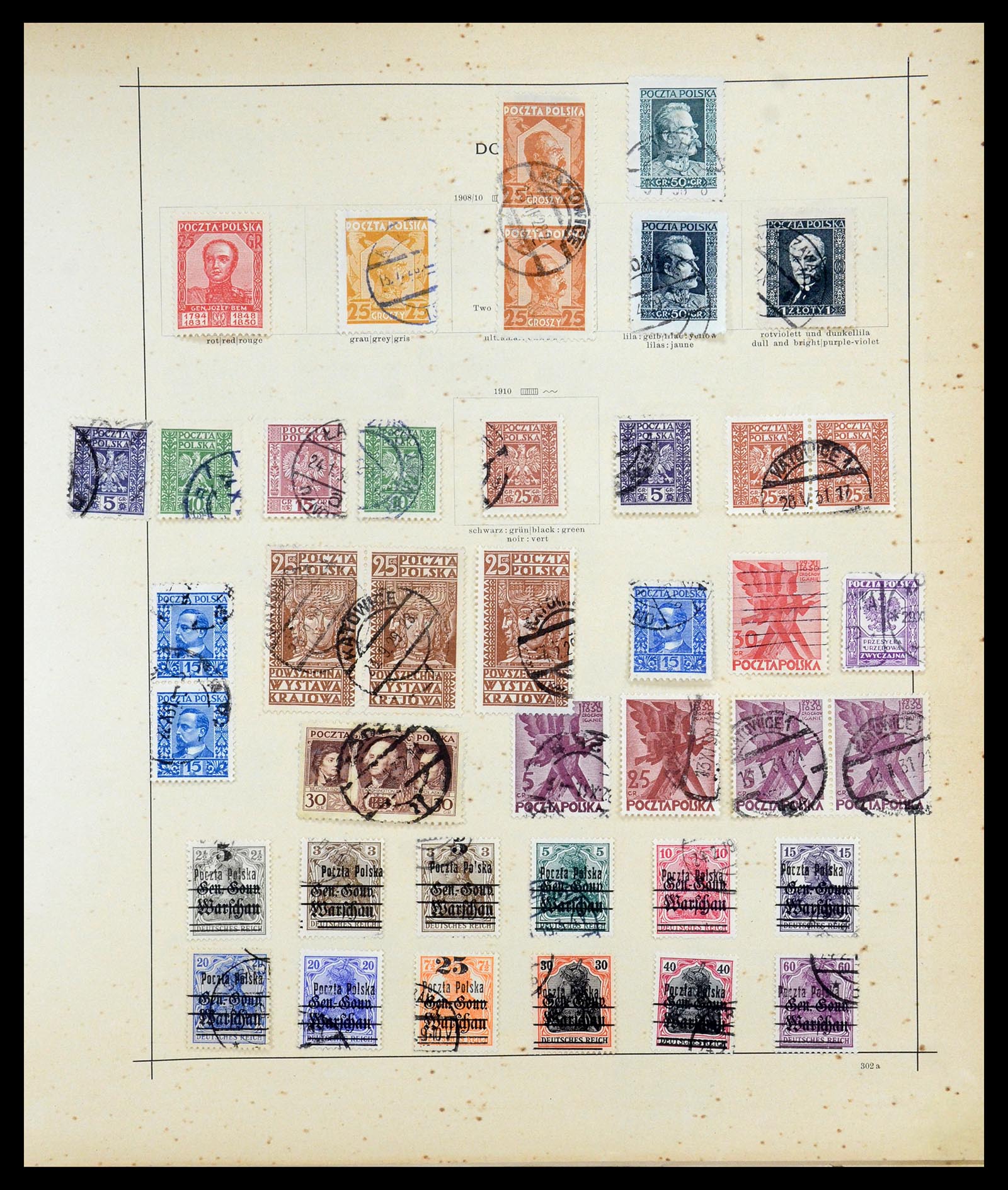 35366 010 - Postzegelverzameling 35366 Europese landen 1867-1940.