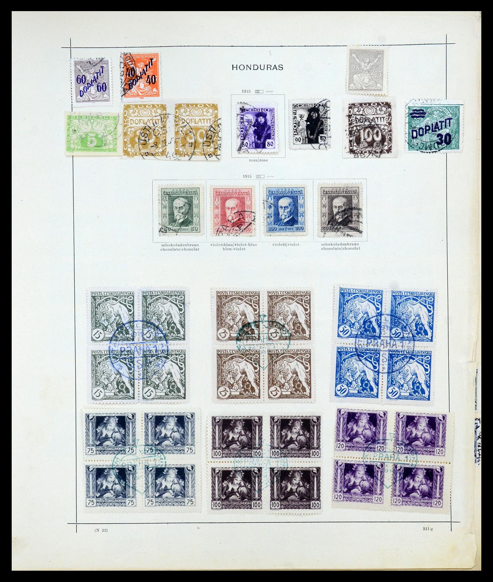 35366 013 - Postzegelverzameling 35366 Europese landen 1867-1940.