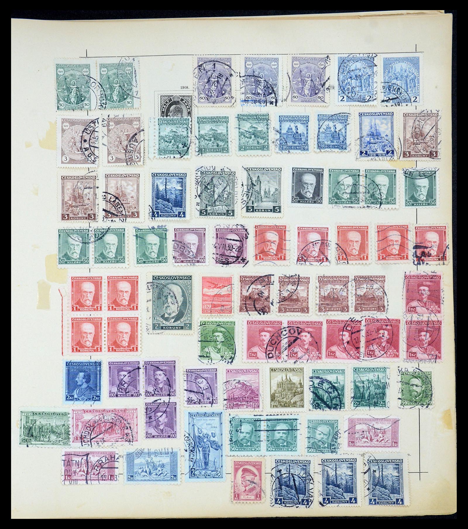 35366 015 - Postzegelverzameling 35366 Europese landen 1867-1940.