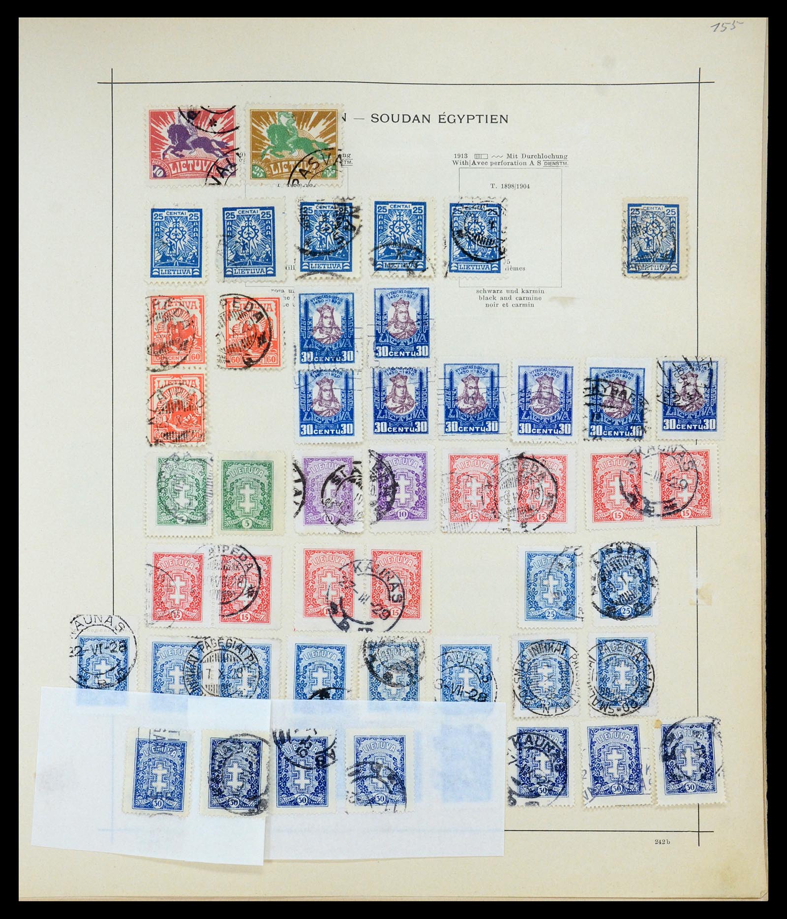 35366 020 - Postzegelverzameling 35366 Europese landen 1867-1940.