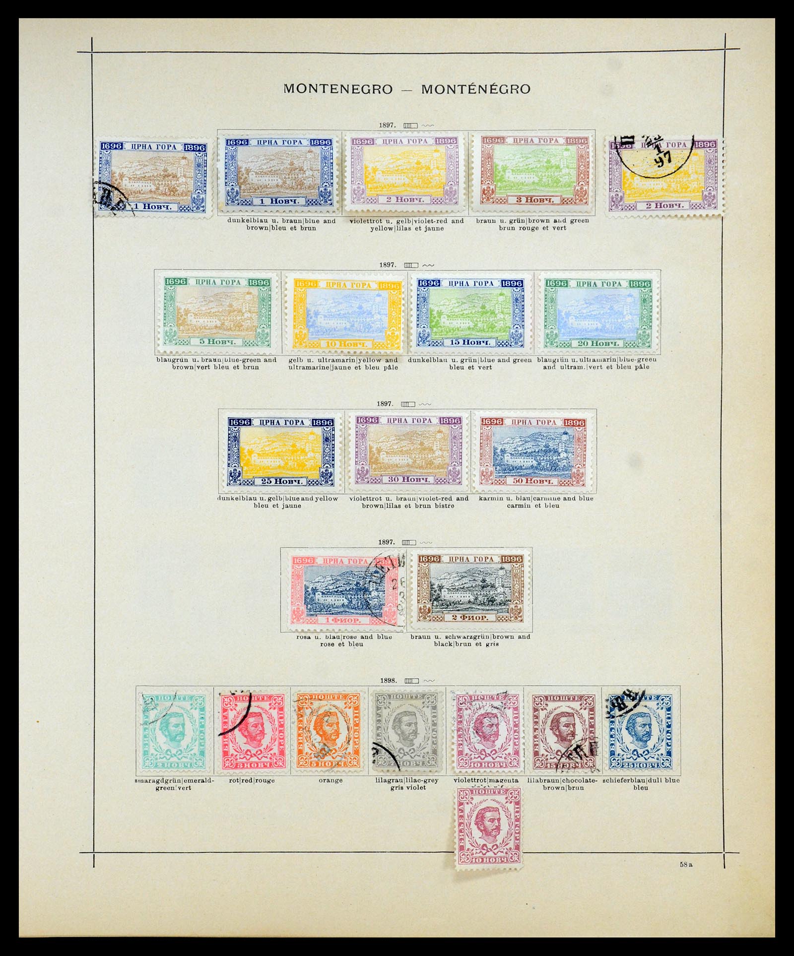 35366 022 - Postzegelverzameling 35366 Europese landen 1867-1940.