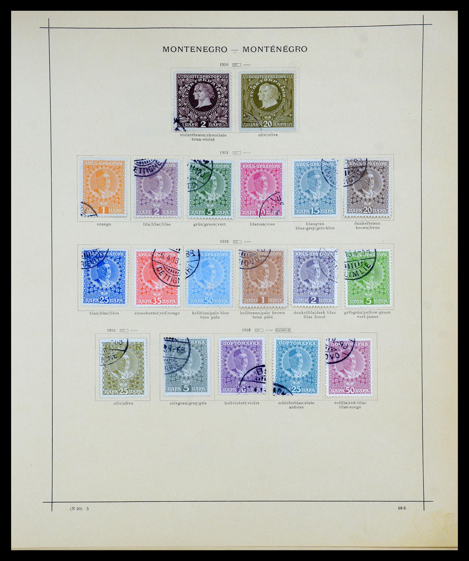 35366 025 - Postzegelverzameling 35366 Europese landen 1867-1940.