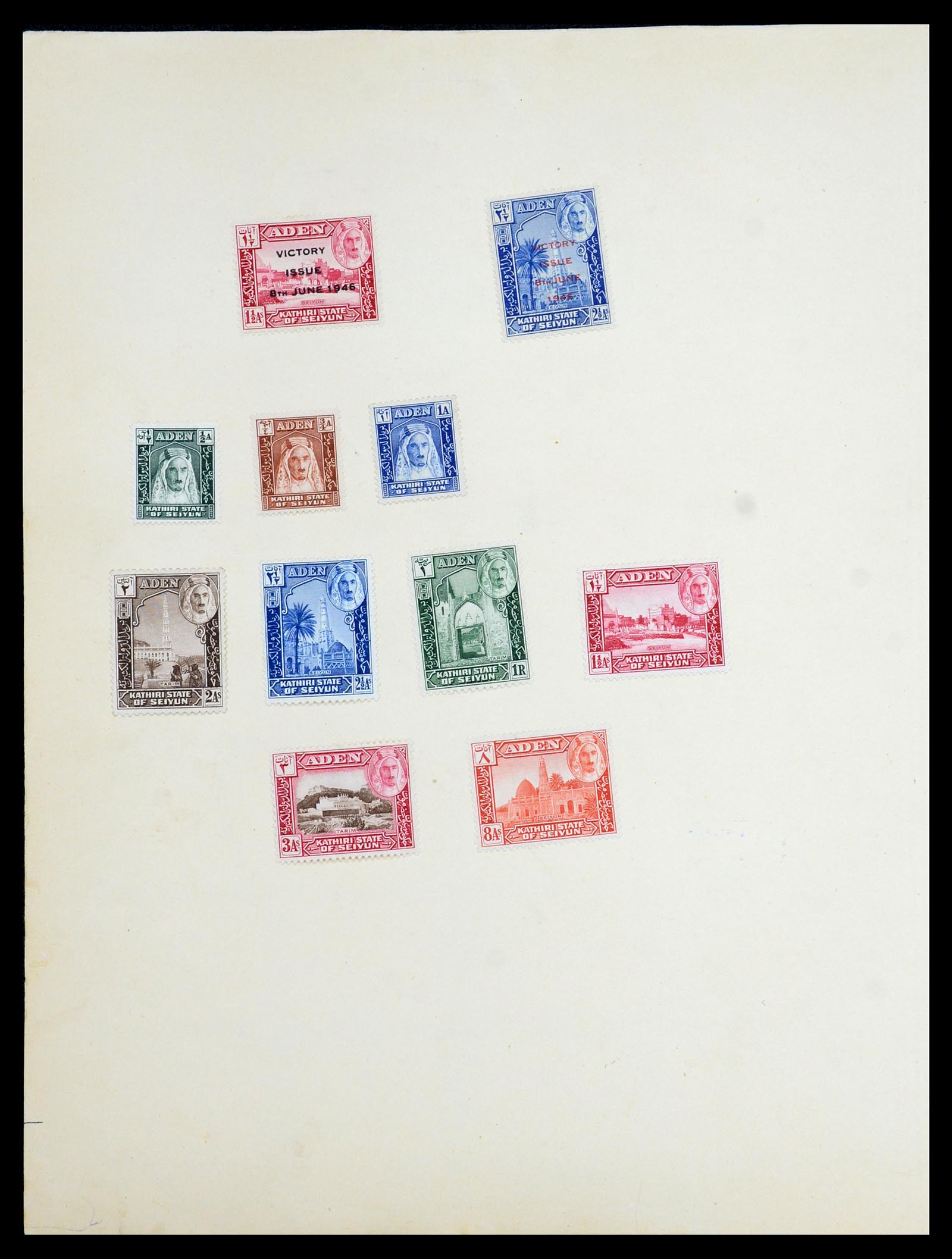 35372 007 - Postzegelverzameling 35372 Engeland en koloniën 1936-1952.