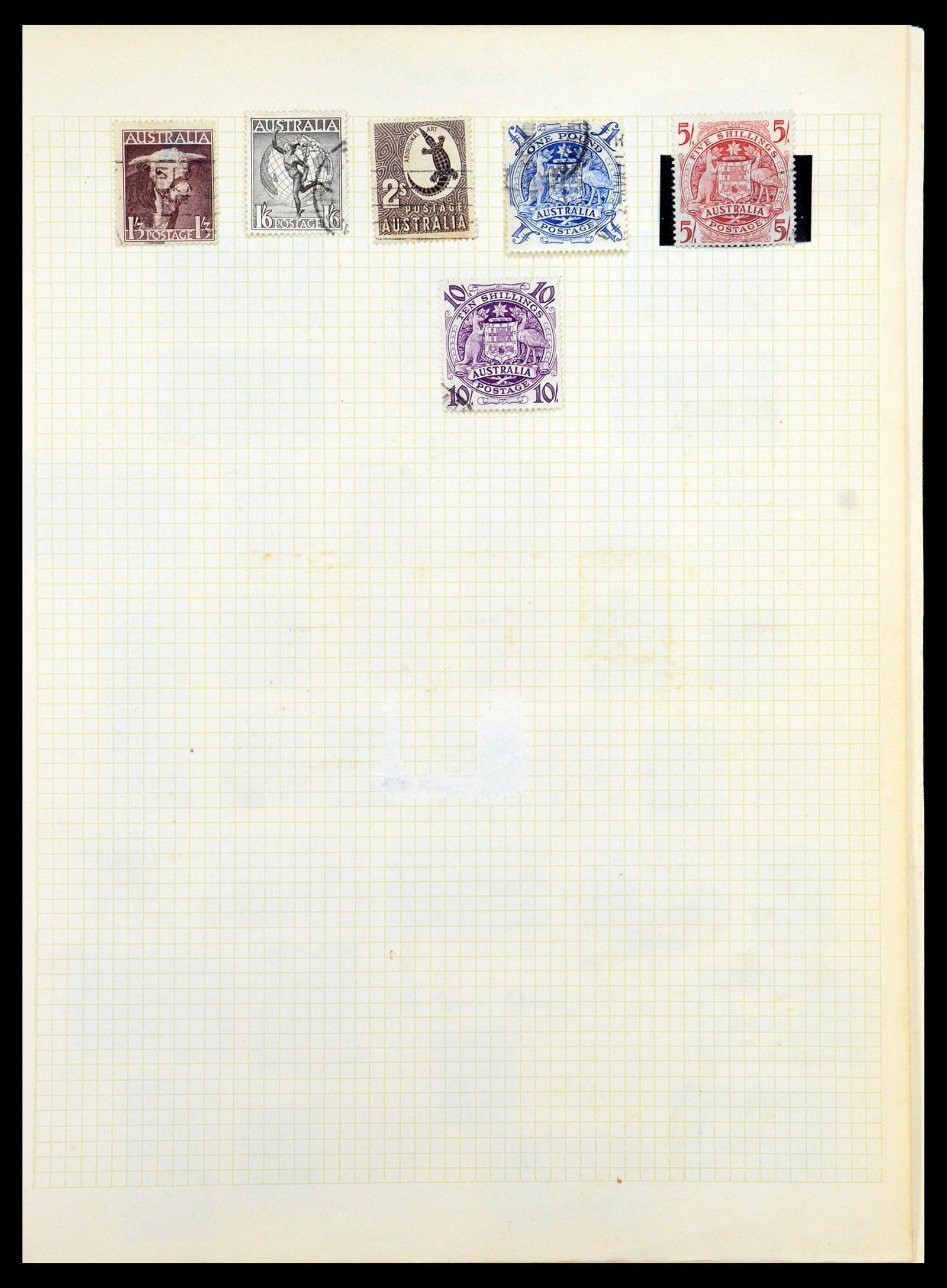 35372 017 - Postzegelverzameling 35372 Engeland en koloniën 1936-1952.