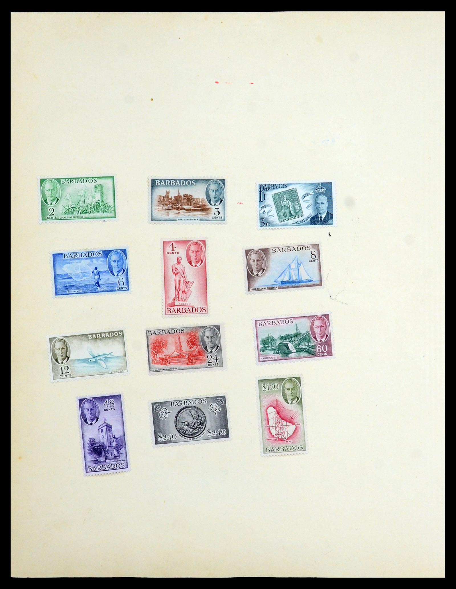 35372 023 - Postzegelverzameling 35372 Engeland en koloniën 1936-1952.