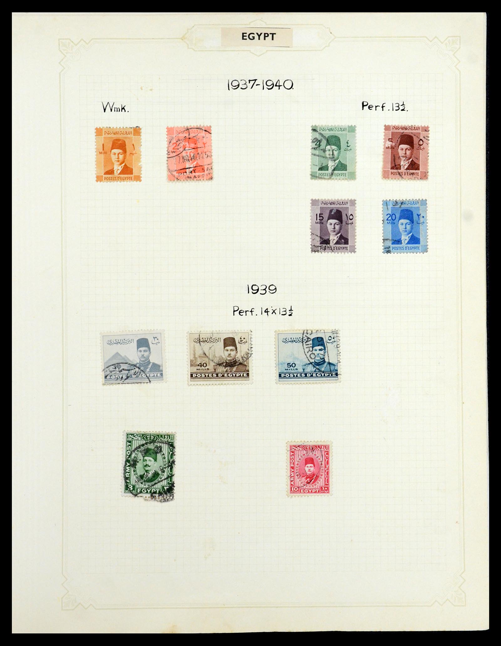 35372 061 - Stamp Collection 35372 Great Britain and colonies 1936-1952.