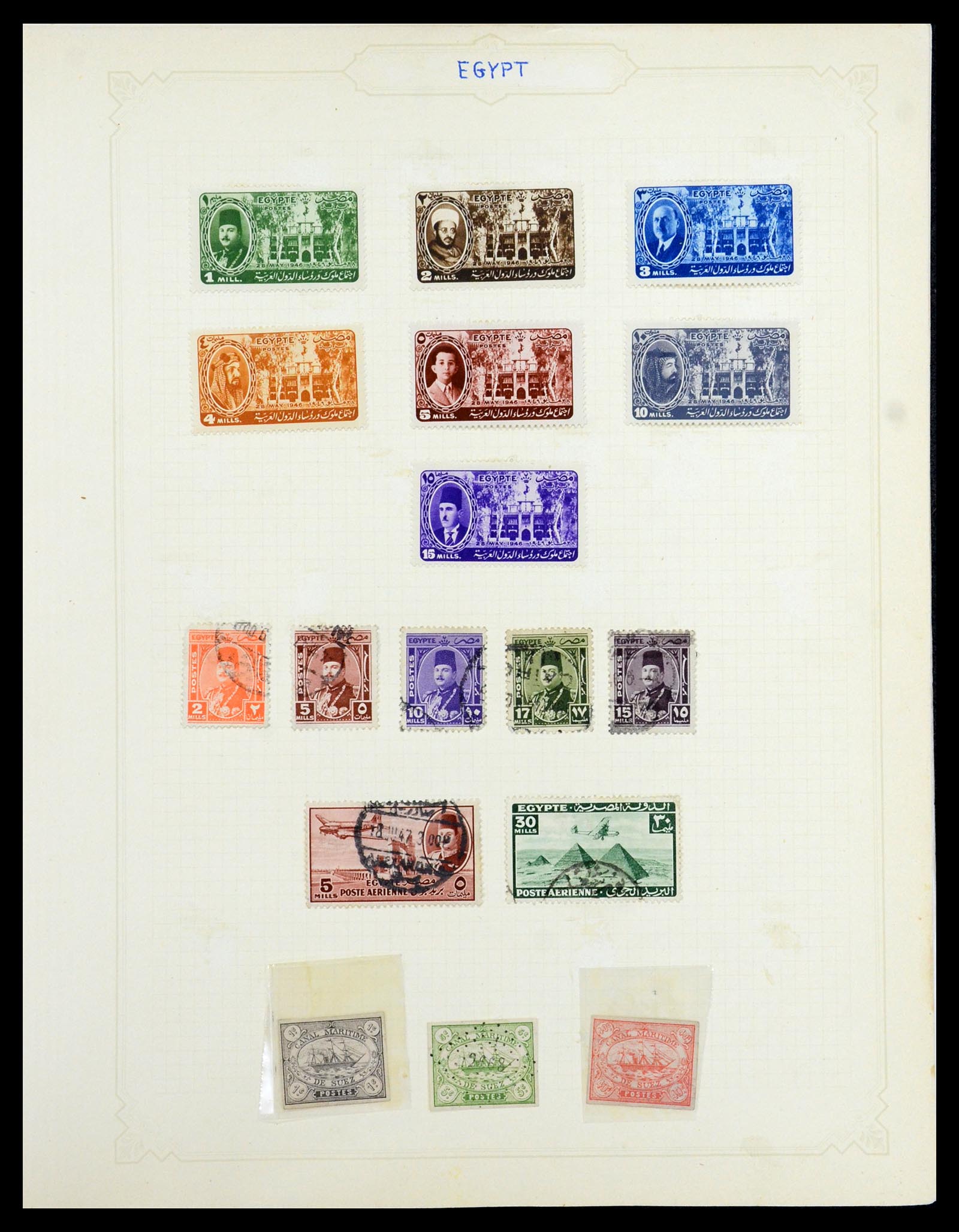 35372 062 - Stamp Collection 35372 Great Britain and colonies 1936-1952.