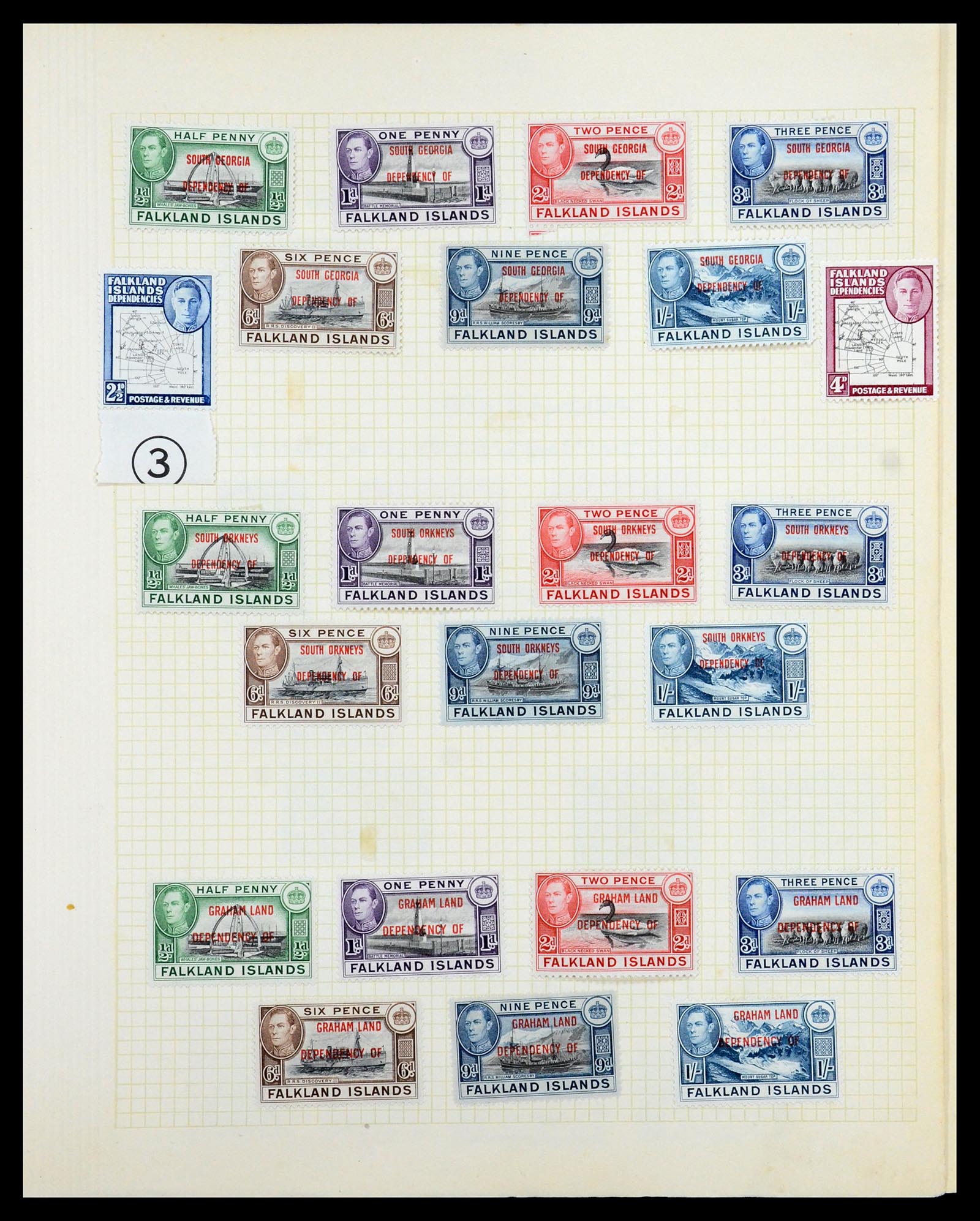 35372 069 - Stamp Collection 35372 Great Britain and colonies 1936-1952.