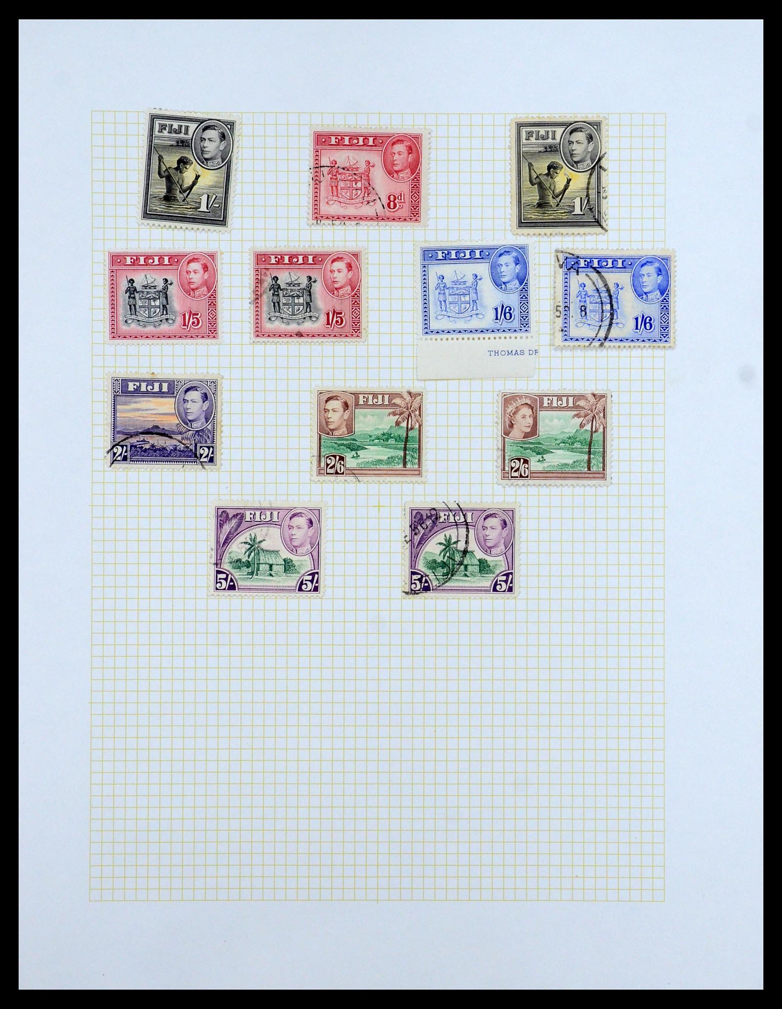 35372 071 - Stamp Collection 35372 Great Britain and colonies 1936-1952.