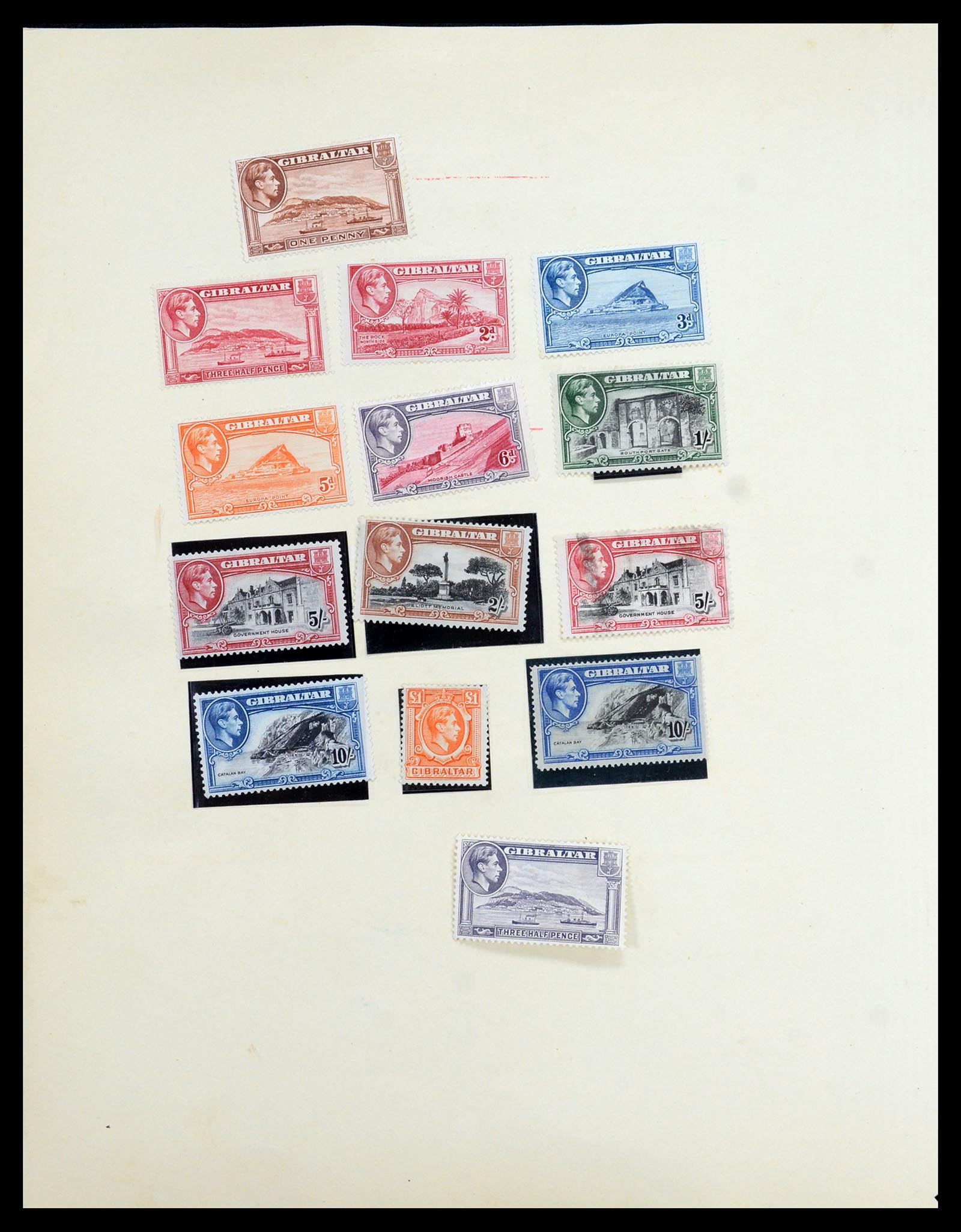 35372 075 - Stamp Collection 35372 Great Britain and colonies 1936-1952.