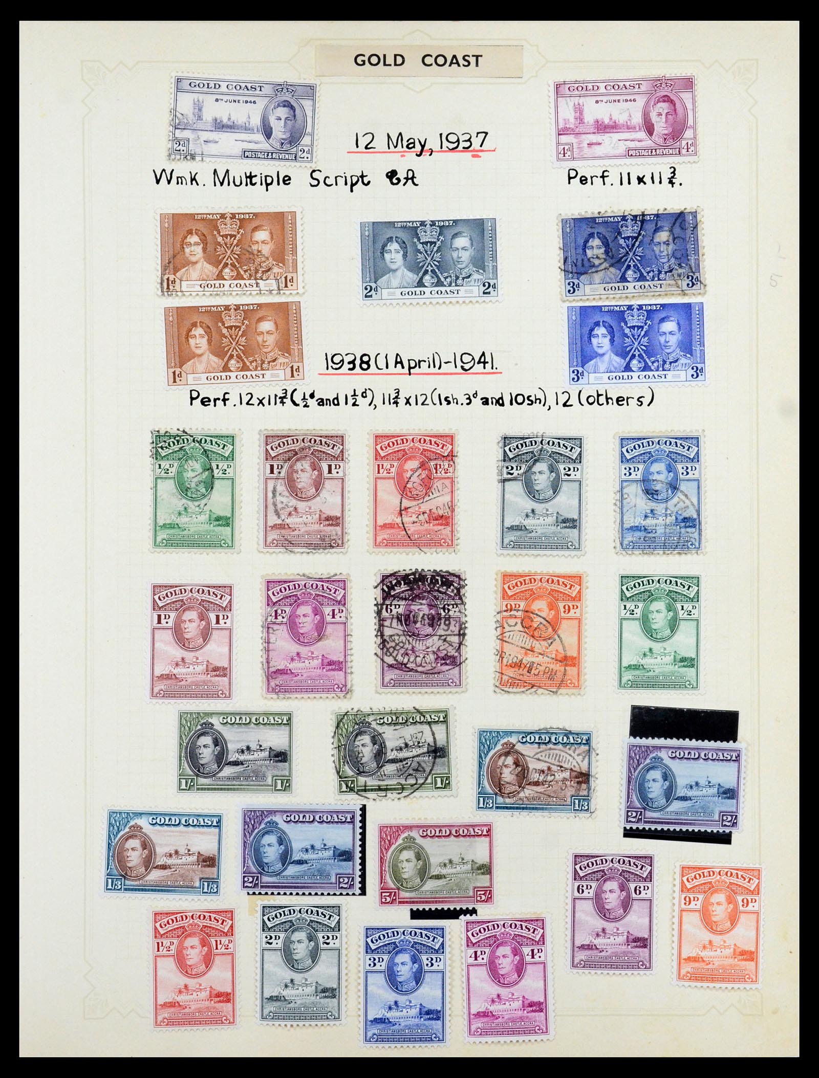 35372 079 - Stamp Collection 35372 Great Britain and colonies 1936-1952.