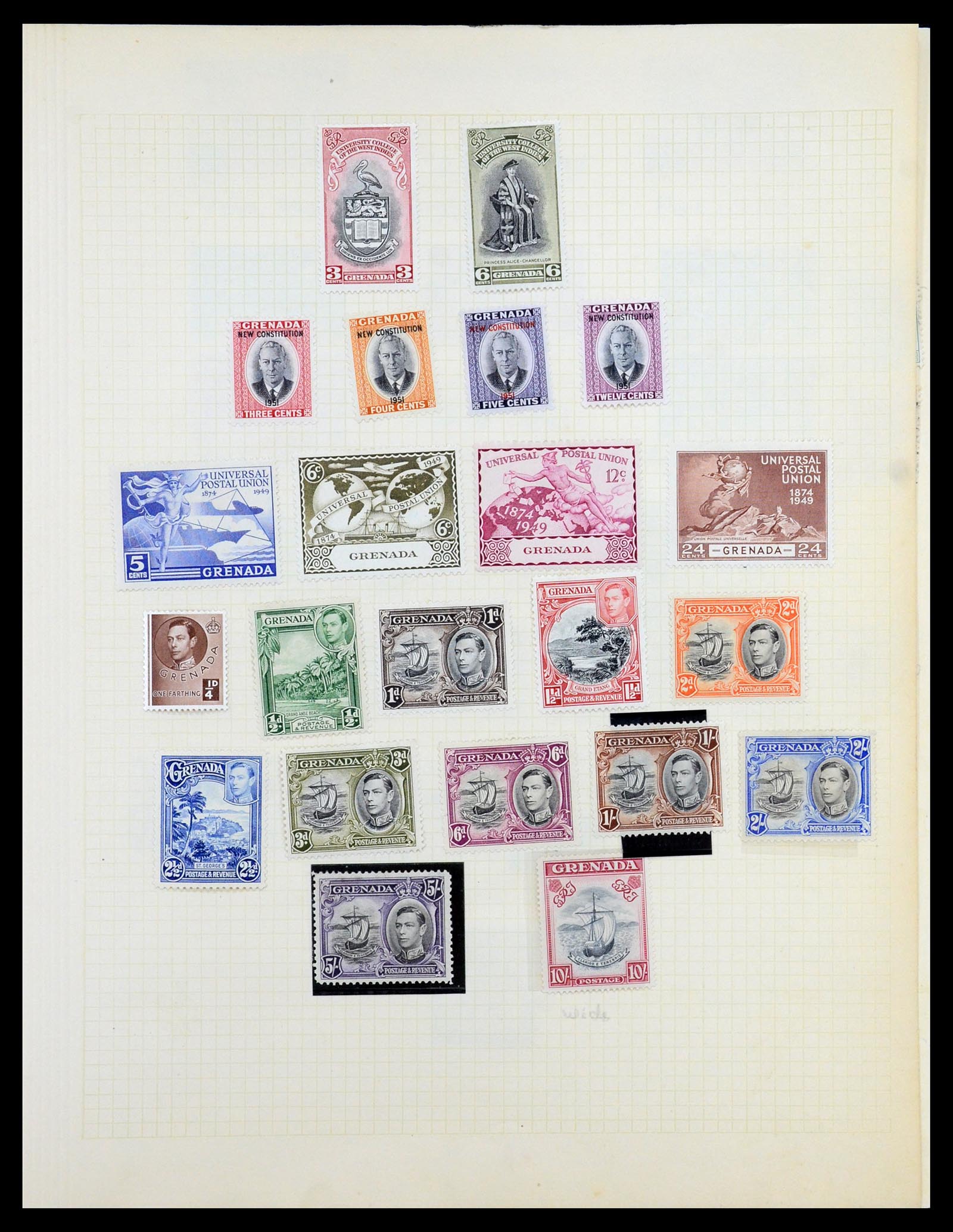 35372 082 - Stamp Collection 35372 Great Britain and colonies 1936-1952.