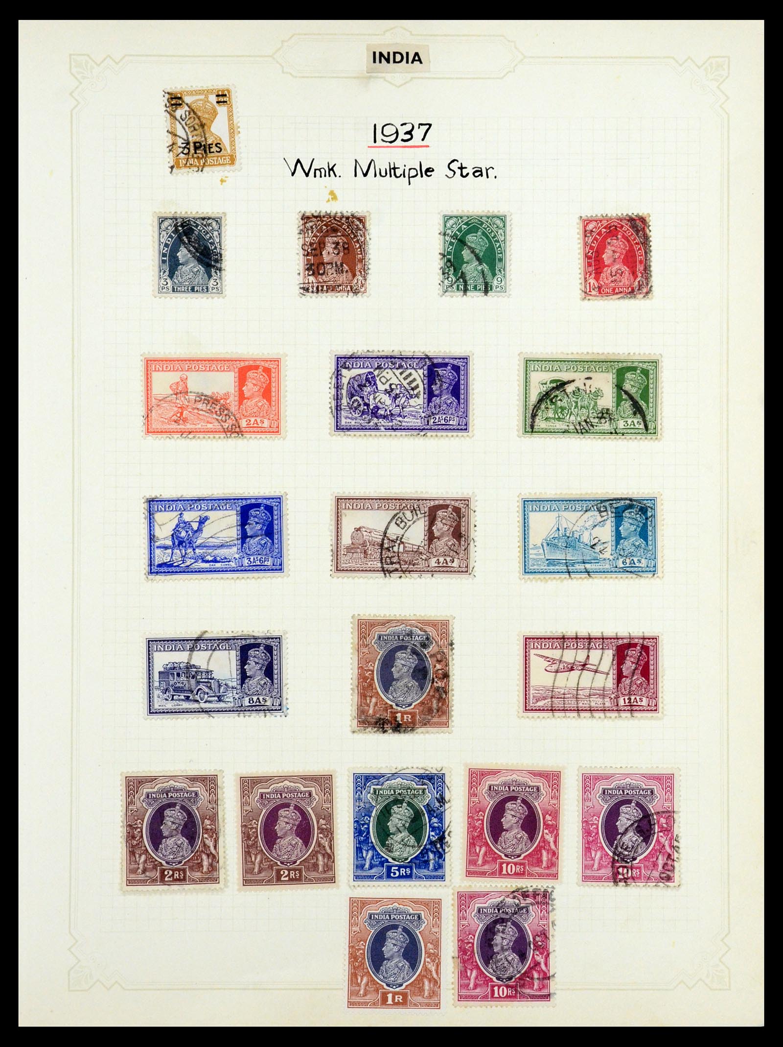 35372 086 - Stamp Collection 35372 Great Britain and colonies 1936-1952.
