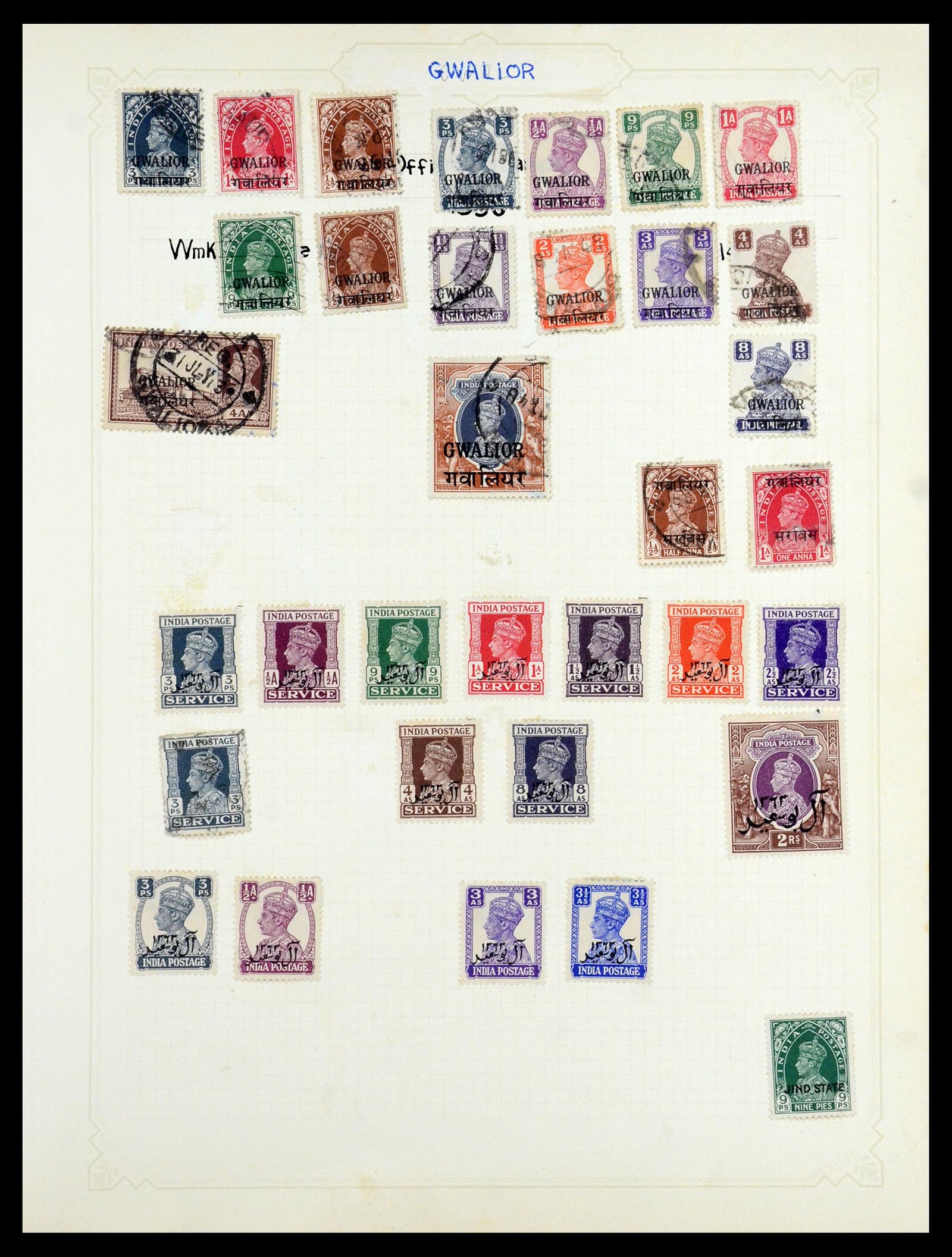 35372 091 - Stamp Collection 35372 Great Britain and colonies 1936-1952.
