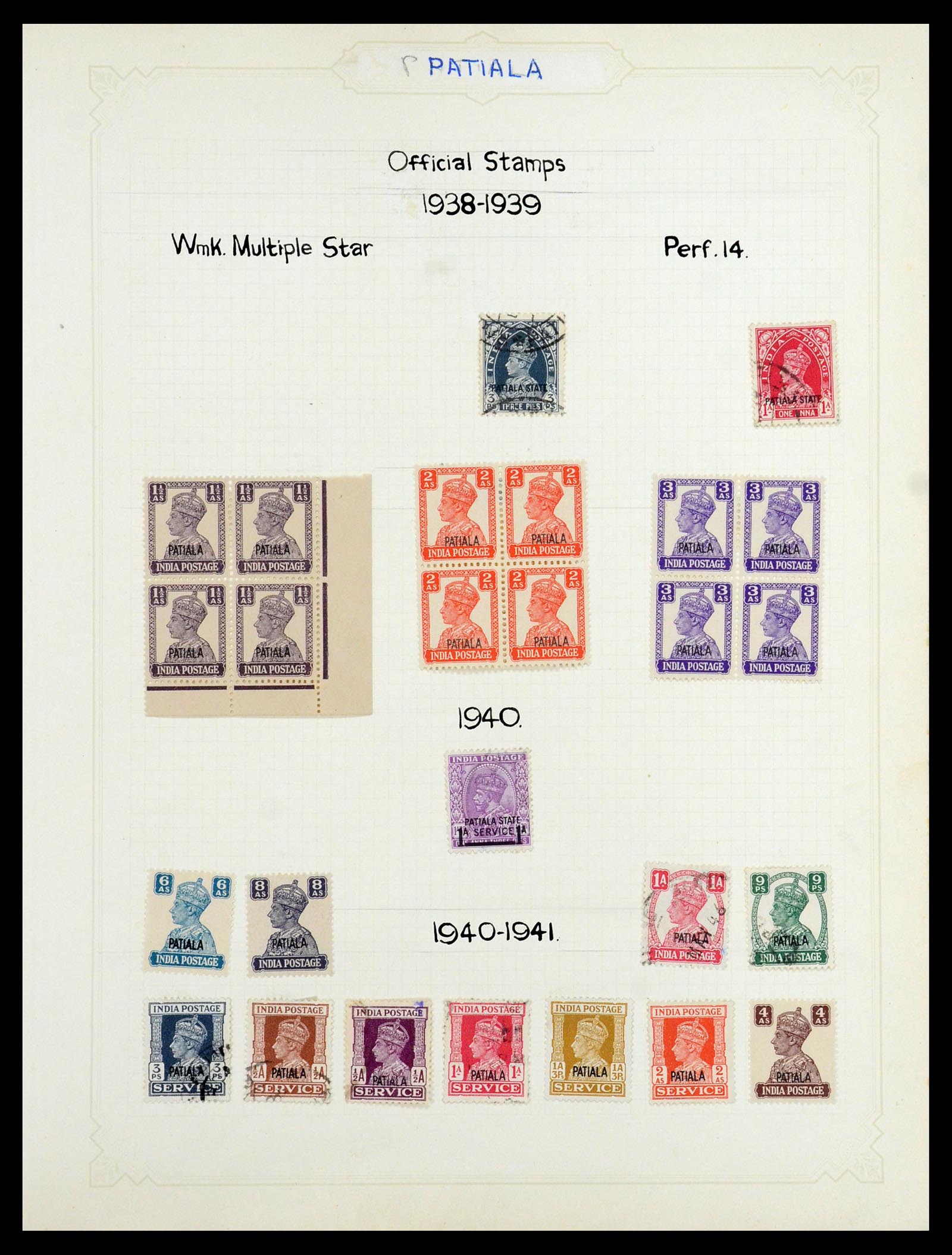 35372 093 - Stamp Collection 35372 Great Britain and colonies 1936-1952.