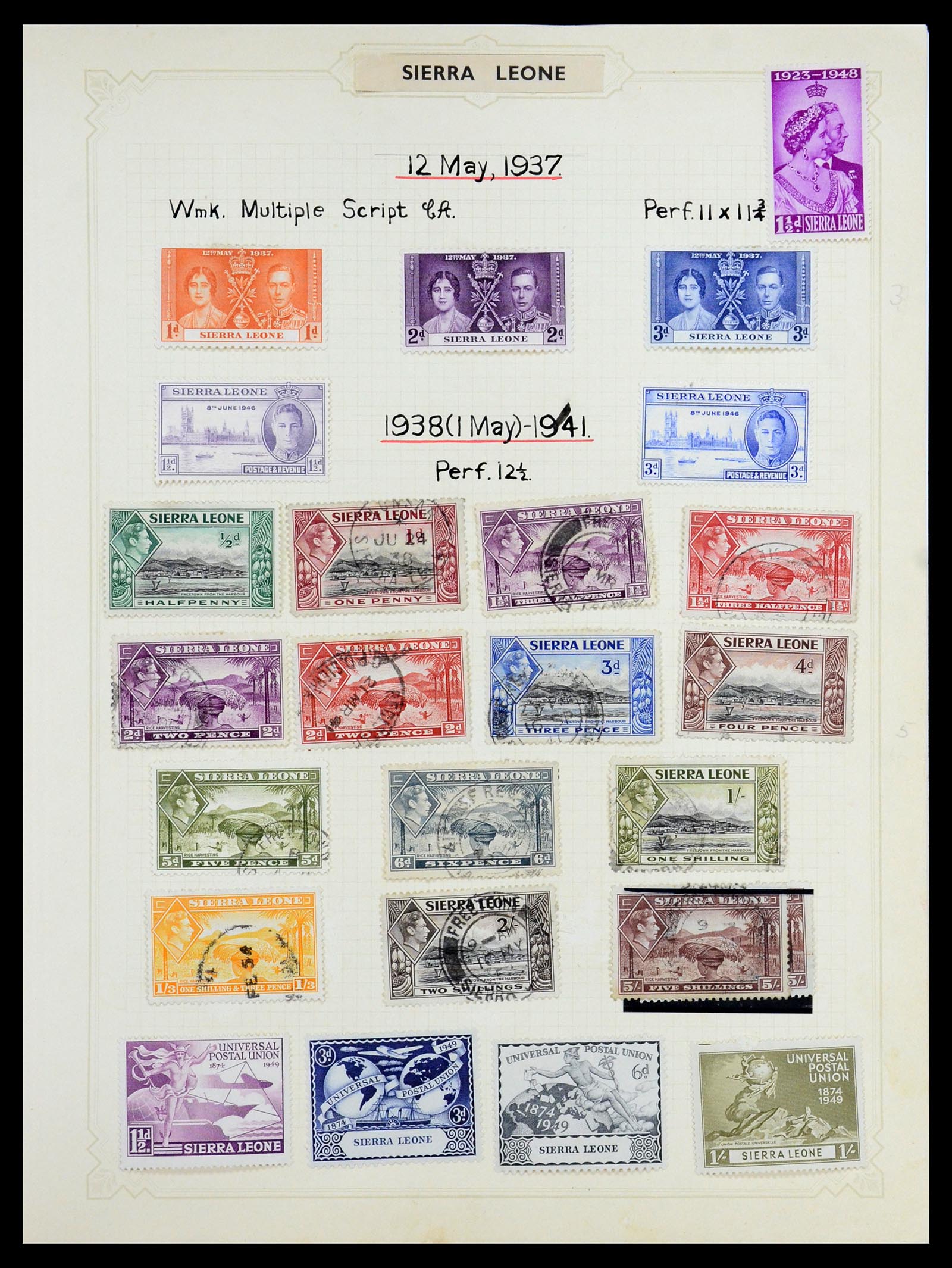 35372 161 - Stamp Collection 35372 Great Britain and colonies 1936-1952.