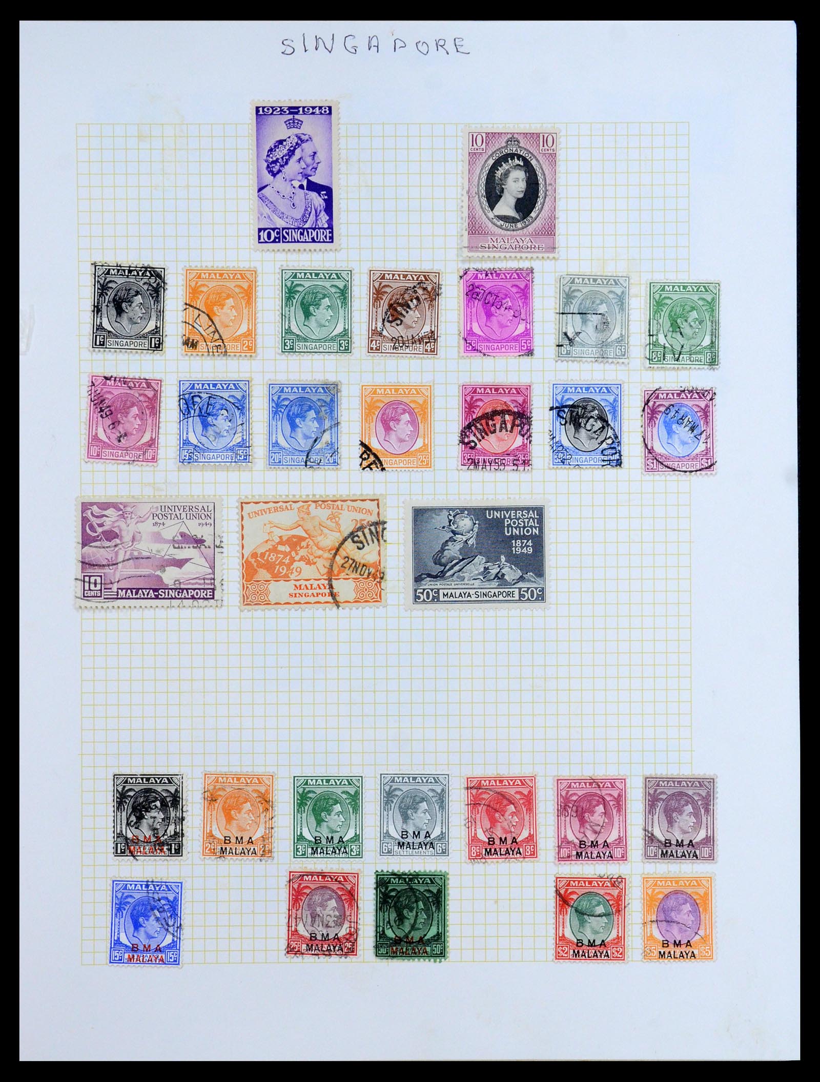 35372 162 - Stamp Collection 35372 Great Britain and colonies 1936-1952.
