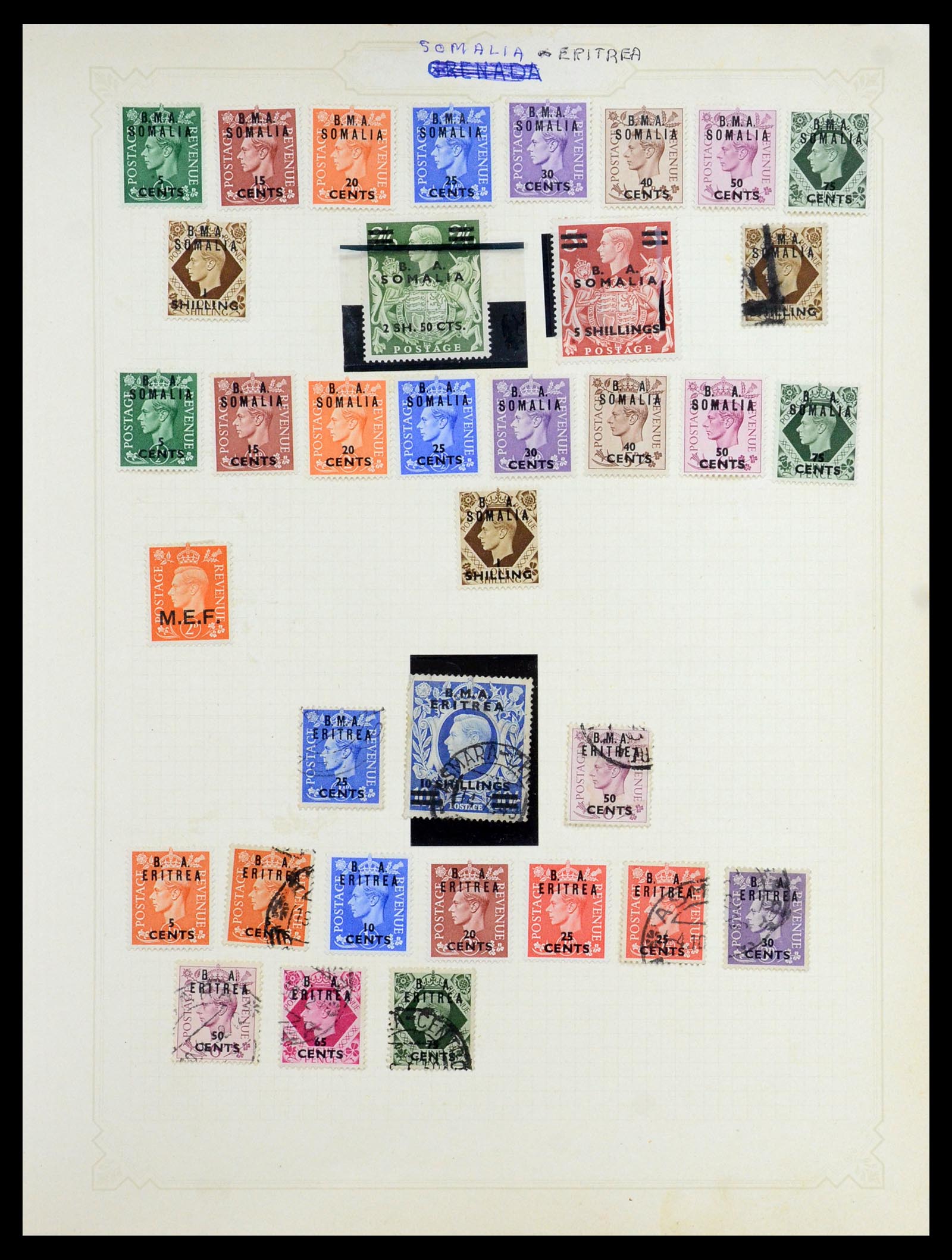 35372 163 - Stamp Collection 35372 Great Britain and colonies 1936-1952.