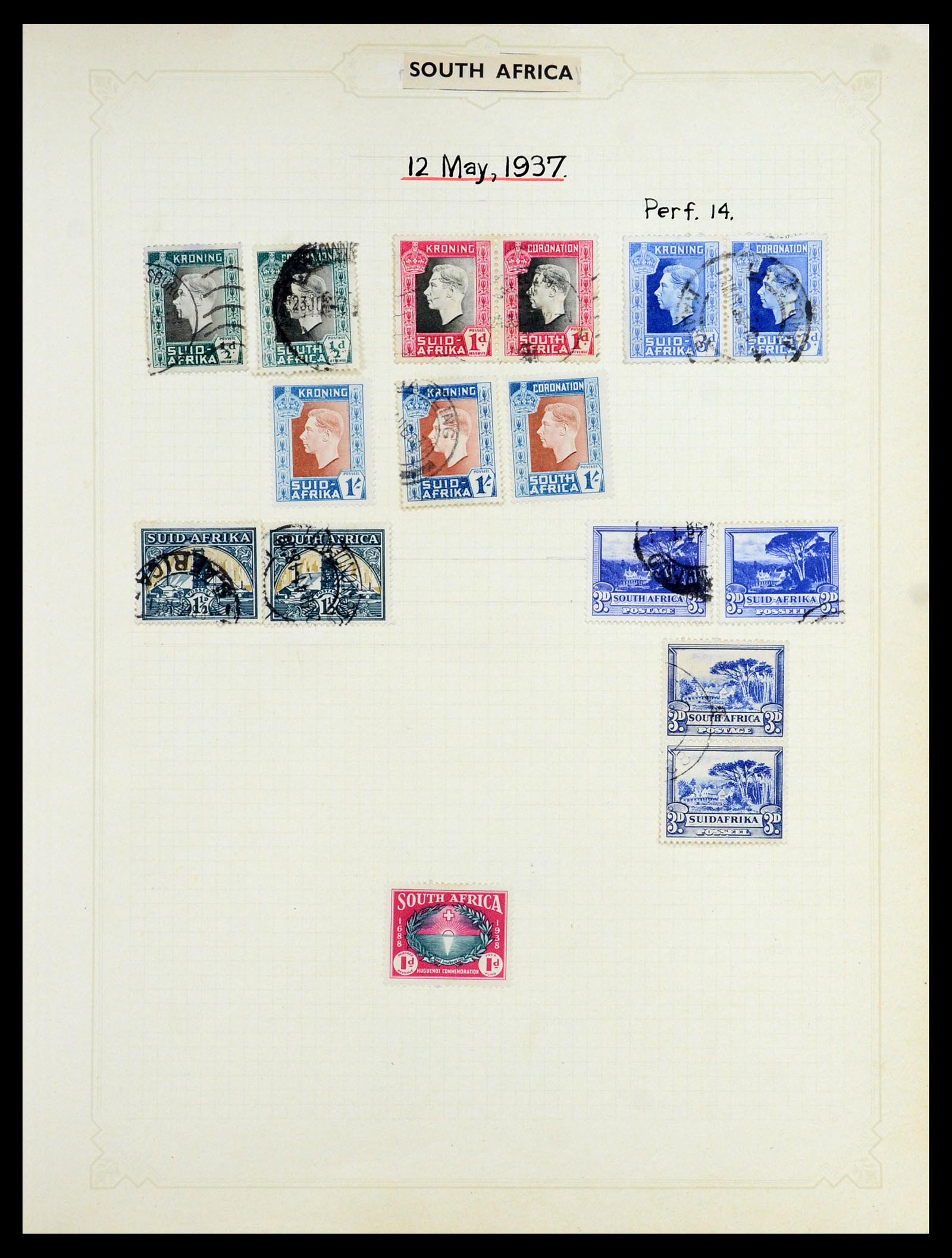 35372 164 - Stamp Collection 35372 Great Britain and colonies 1936-1952.
