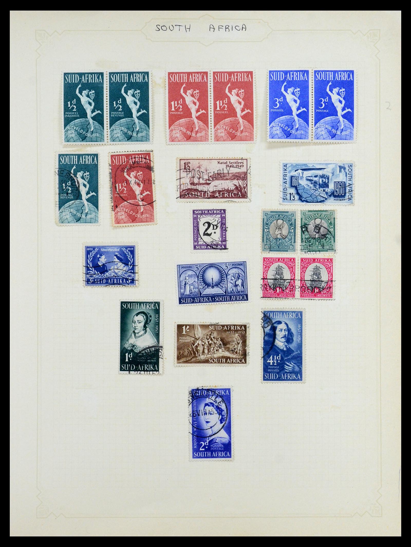 35372 168 - Stamp Collection 35372 Great Britain and colonies 1936-1952.