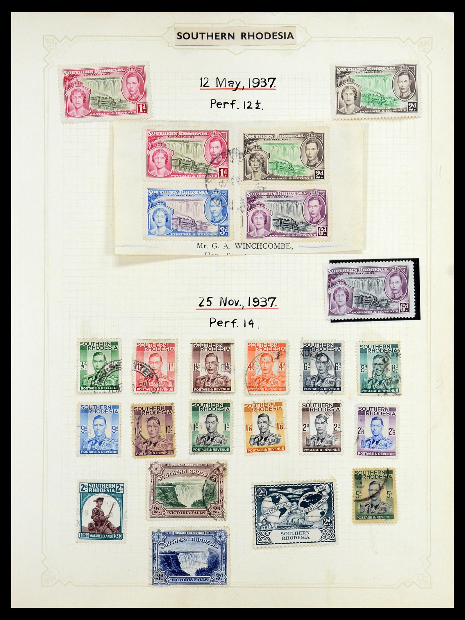 35372 169 - Stamp Collection 35372 Great Britain and colonies 1936-1952.