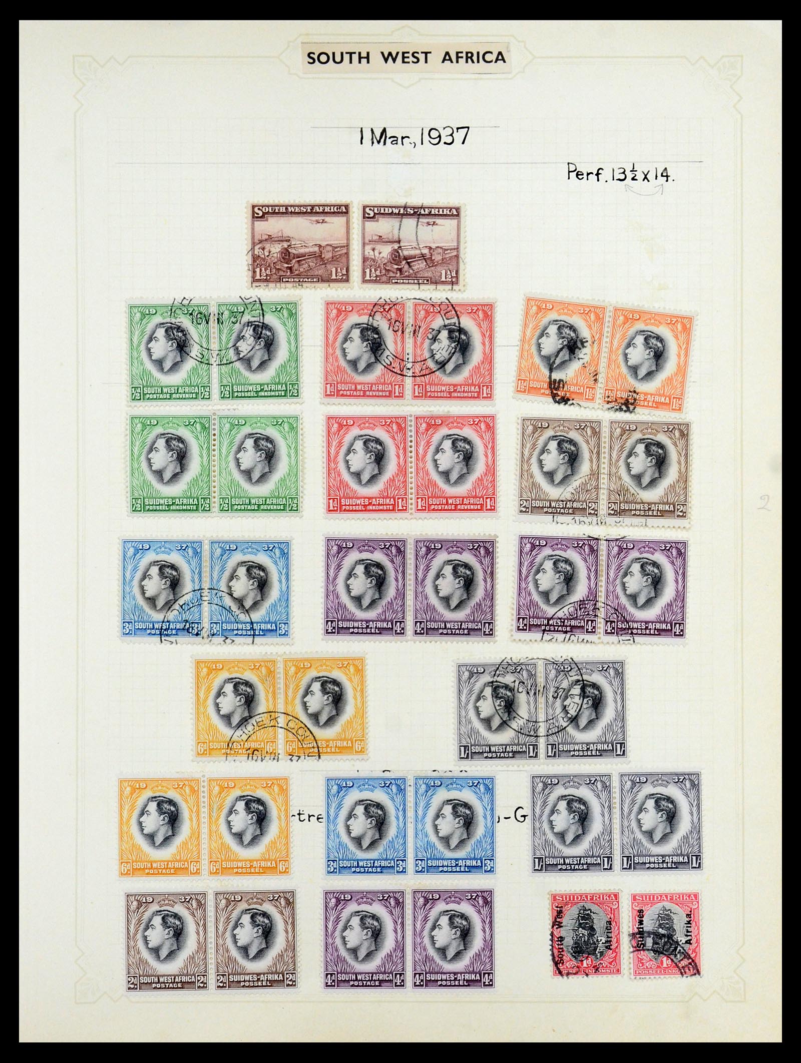 35372 171 - Stamp Collection 35372 Great Britain and colonies 1936-1952.