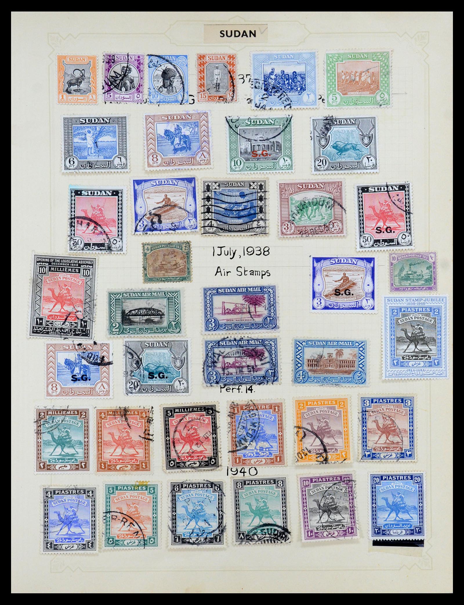 35372 176 - Stamp Collection 35372 Great Britain and colonies 1936-1952.