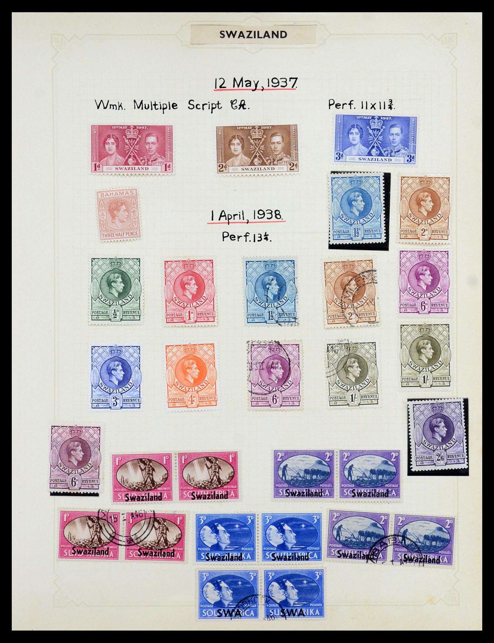 35372 177 - Stamp Collection 35372 Great Britain and colonies 1936-1952.