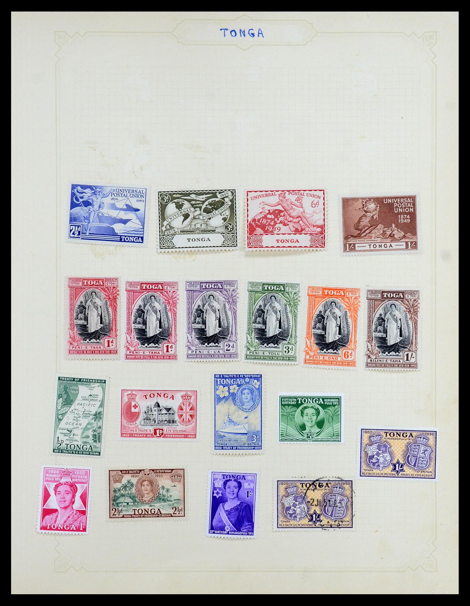 35372 179 - Stamp Collection 35372 Great Britain and colonies 1936-1952.