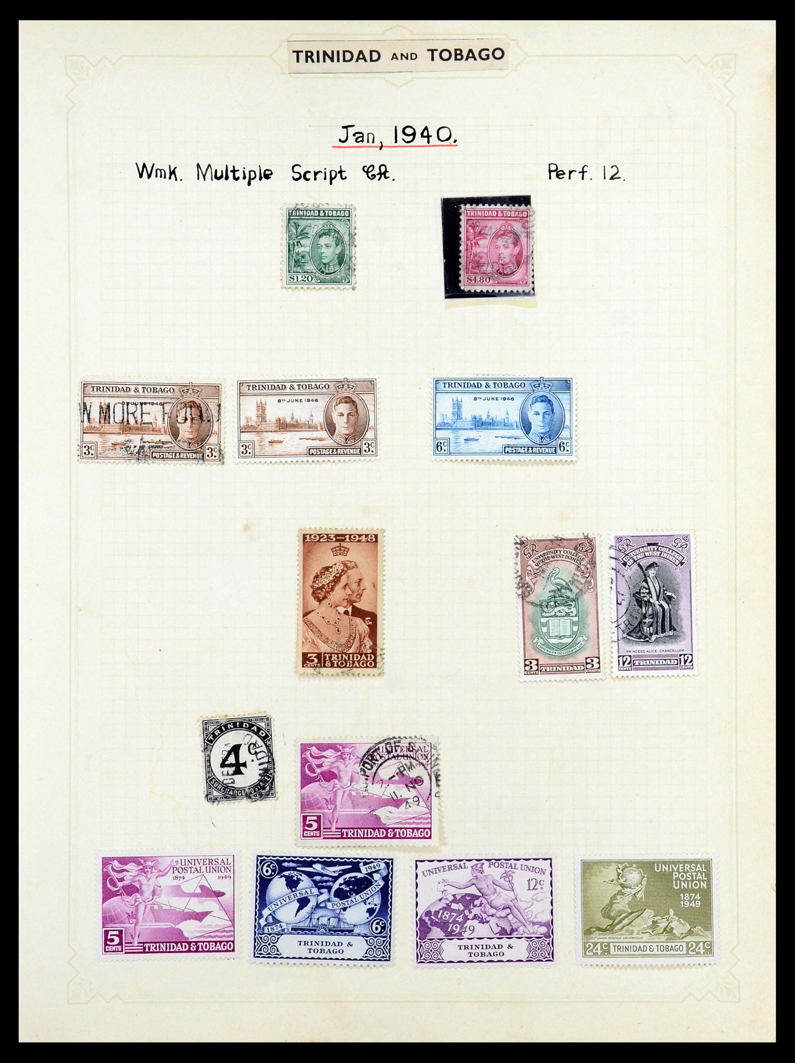 35372 181 - Stamp Collection 35372 Great Britain and colonies 1936-1952.