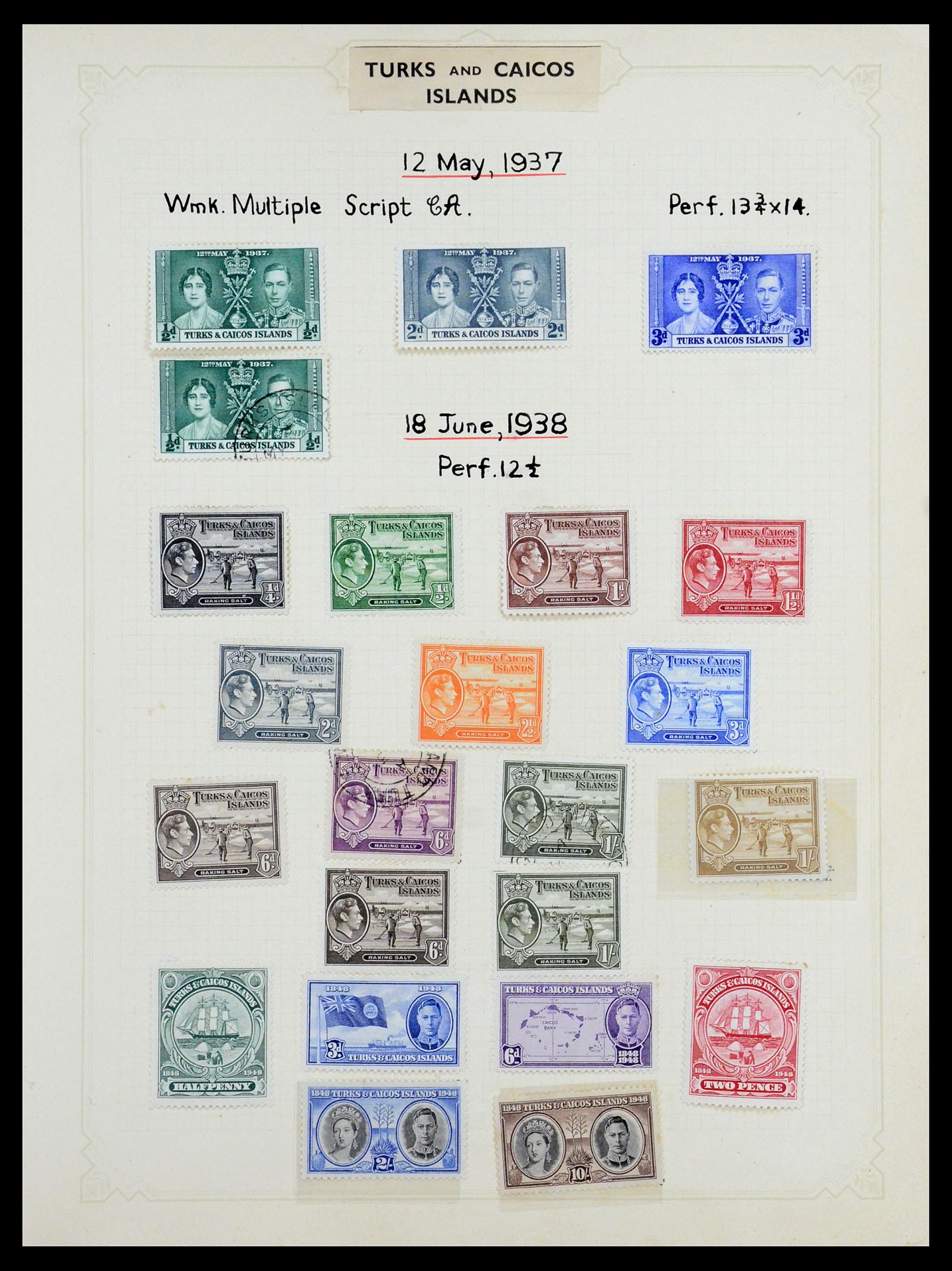 35372 182 - Stamp Collection 35372 Great Britain and colonies 1936-1952.