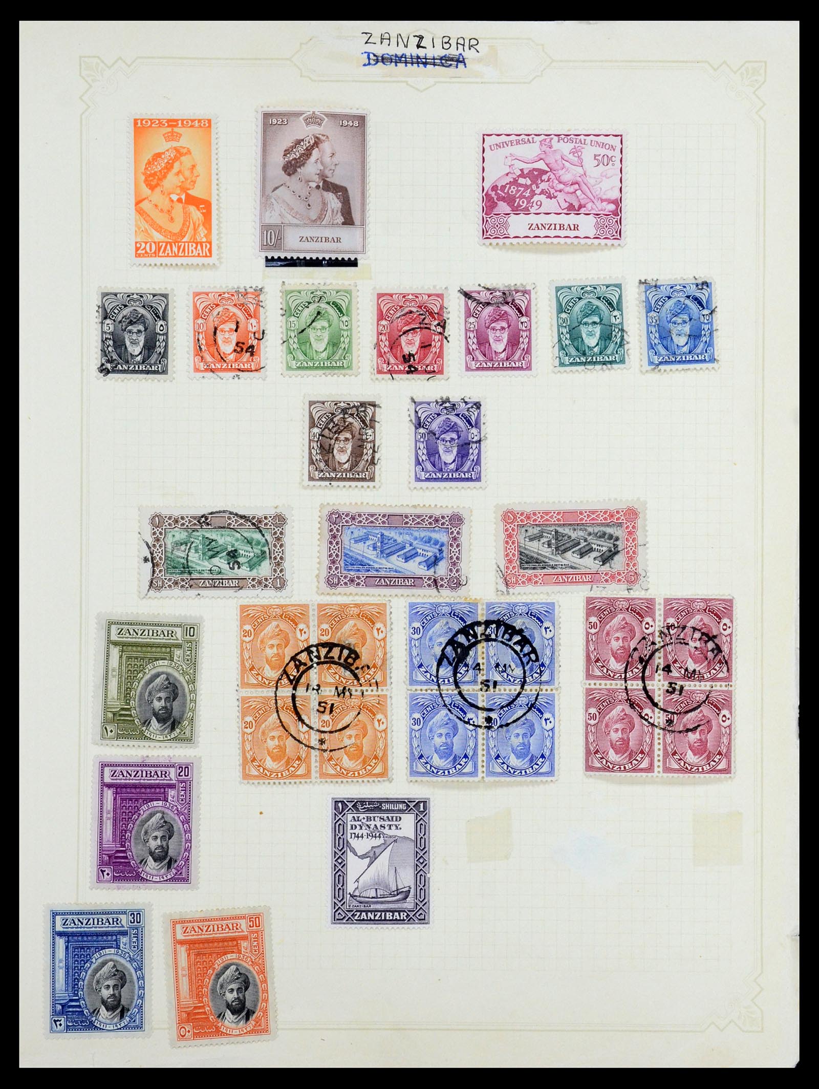 35372 185 - Stamp Collection 35372 Great Britain and colonies 1936-1952.