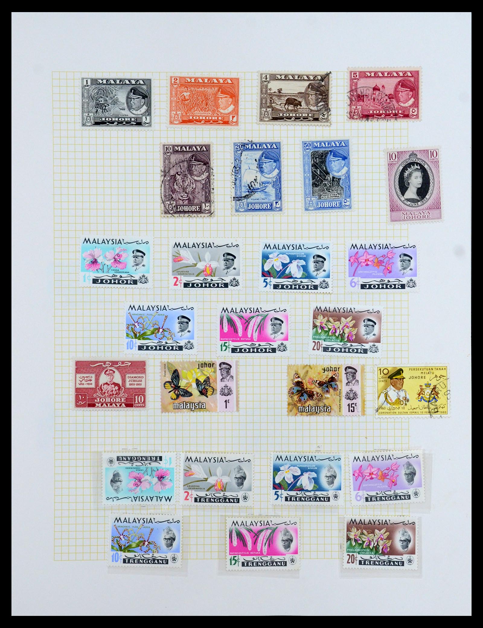 35372 193 - Stamp Collection 35372 Great Britain and colonies 1936-1952.