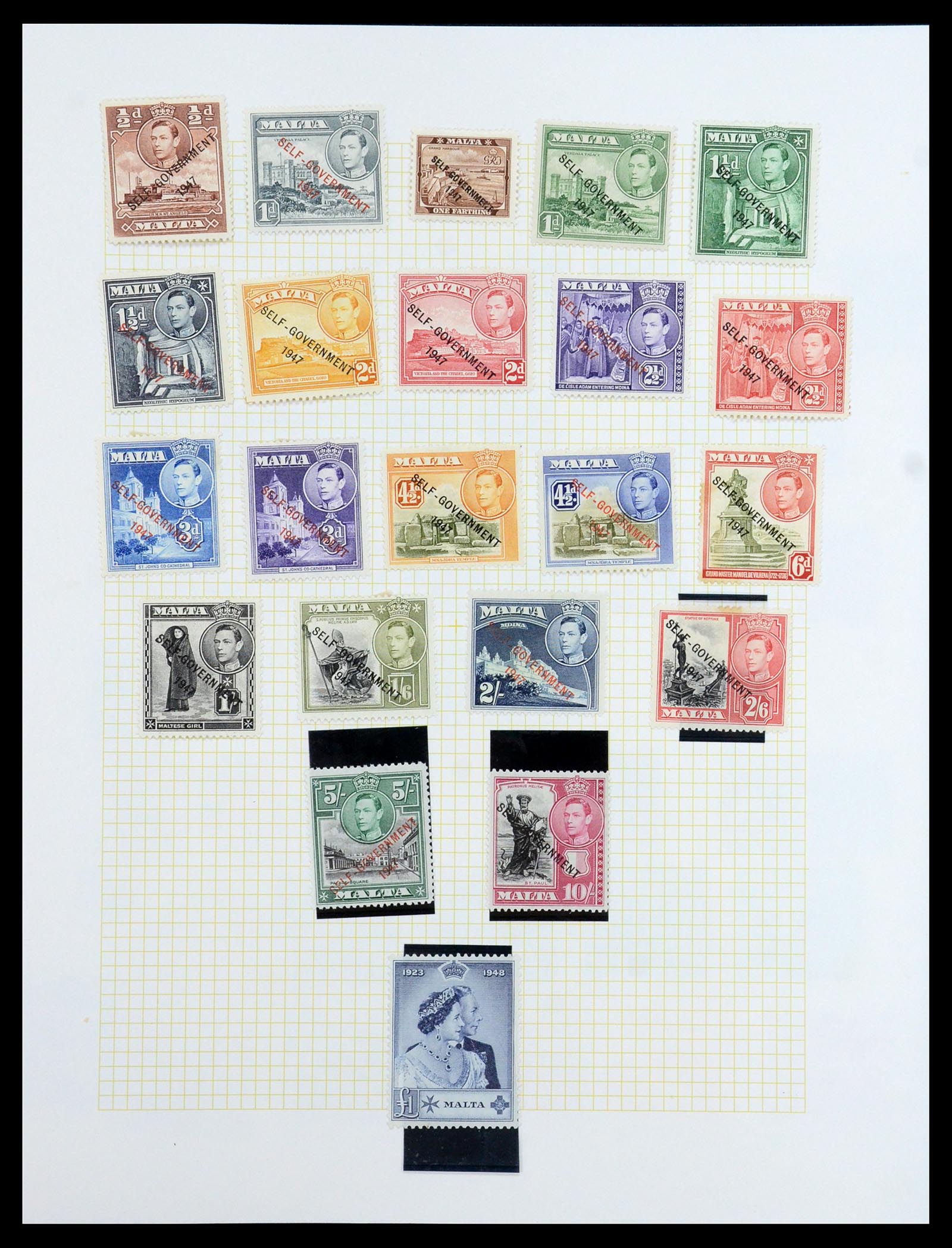 35372 198 - Stamp Collection 35372 Great Britain and colonies 1936-1952.
