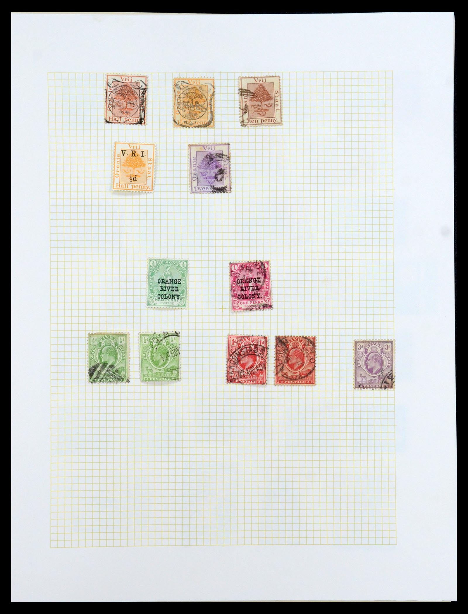 35372 201 - Postzegelverzameling 35372 Engeland en koloniën 1936-1952.