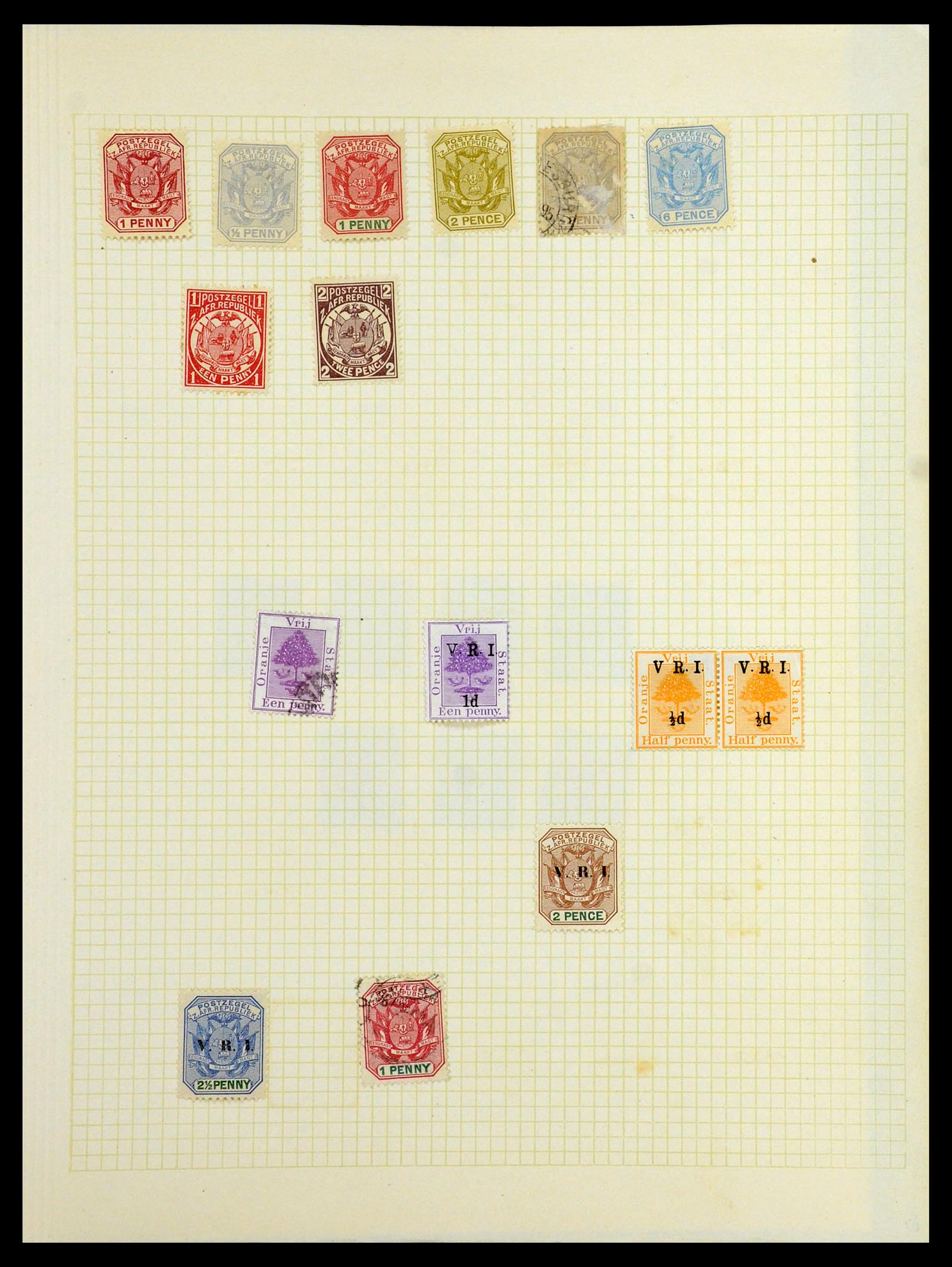 35372 204 - Postzegelverzameling 35372 Engeland en koloniën 1936-1952.