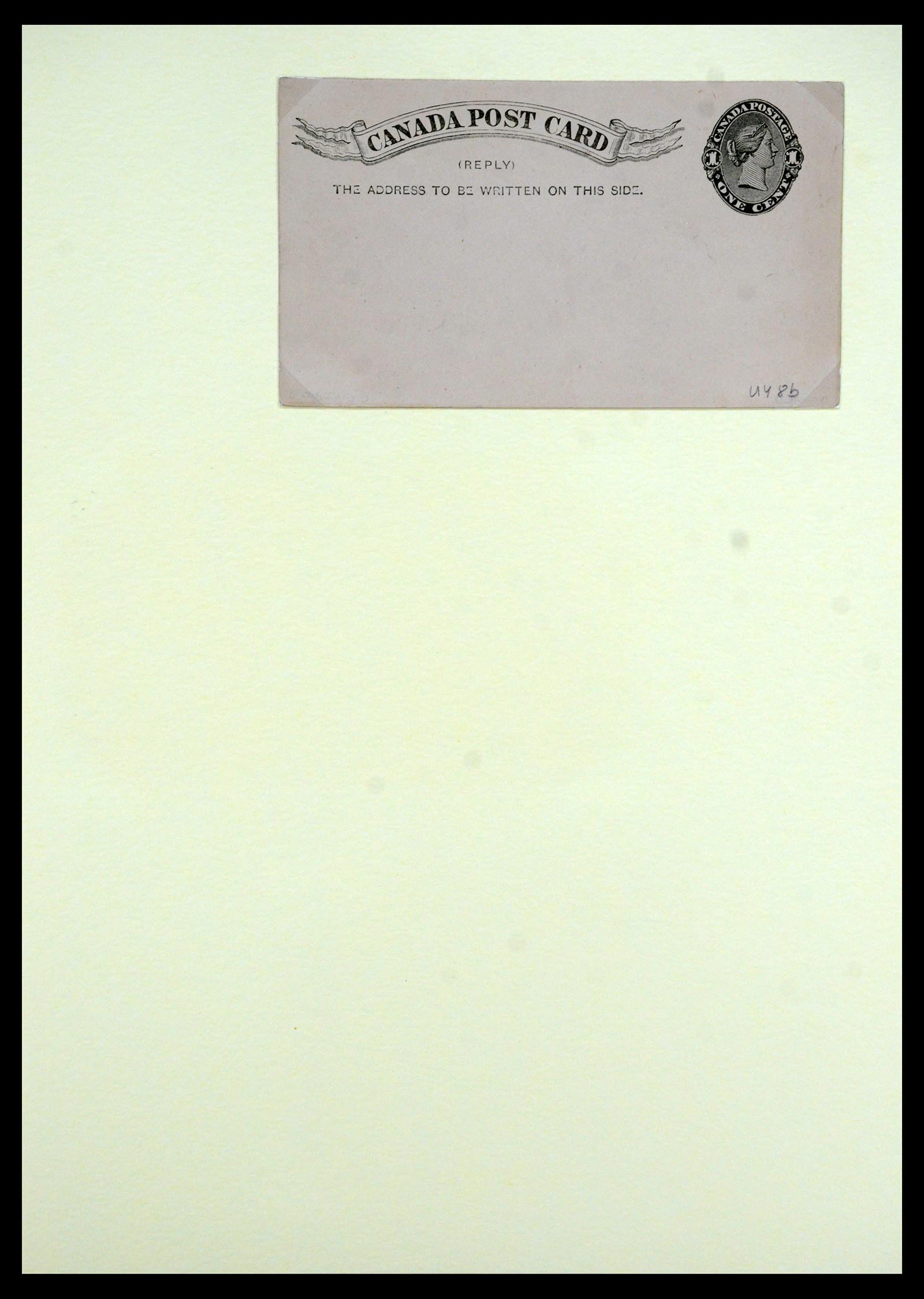 35375 072 - Postzegelverzameling 35375 Canada koninginnekopjes 1868-1893.