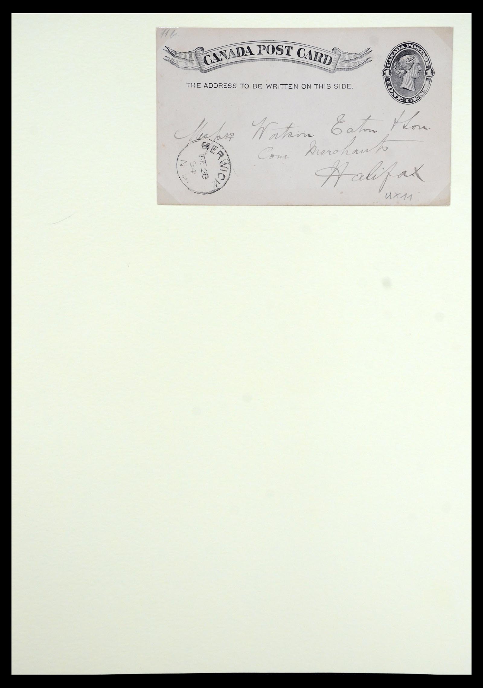 35375 076 - Postzegelverzameling 35375 Canada koninginnekopjes 1868-1893.